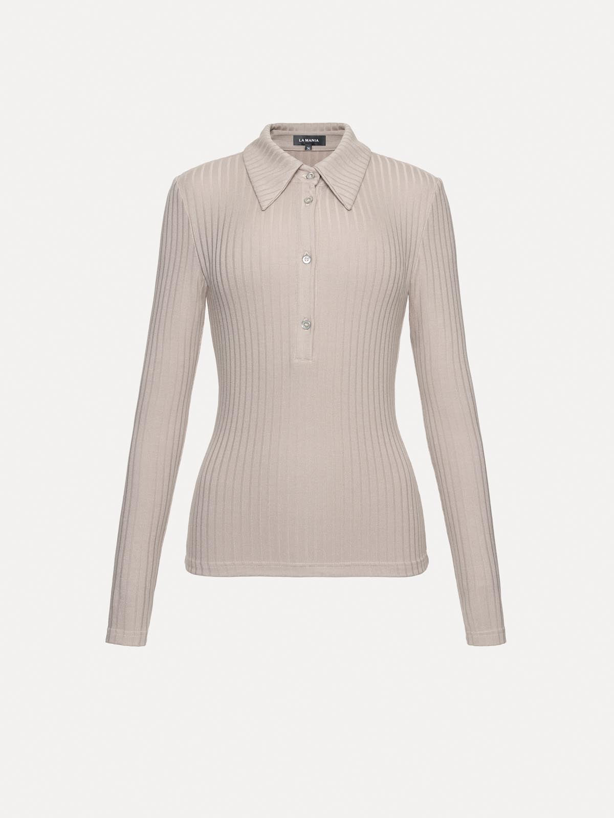 BLUZKA POLO LESLEE TAUPE