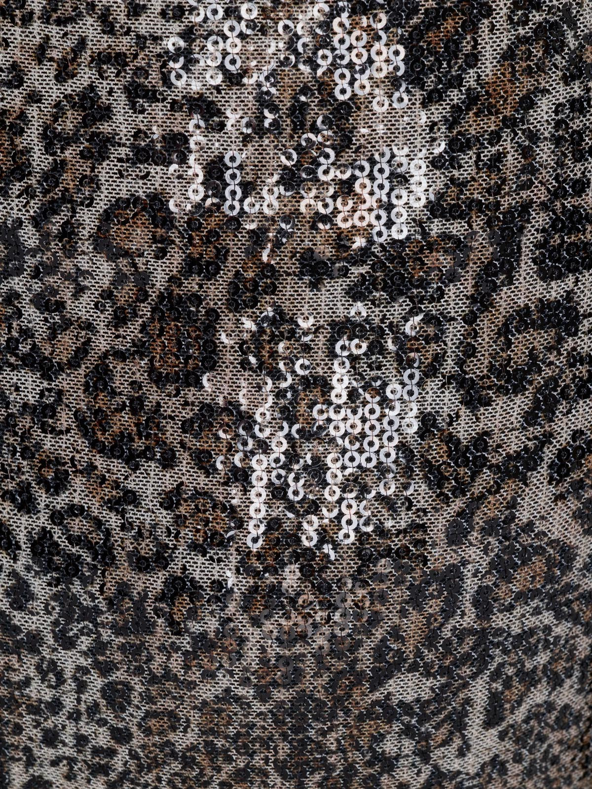 SPÓDNICA MIDI MIRCA BLACK-BROWN