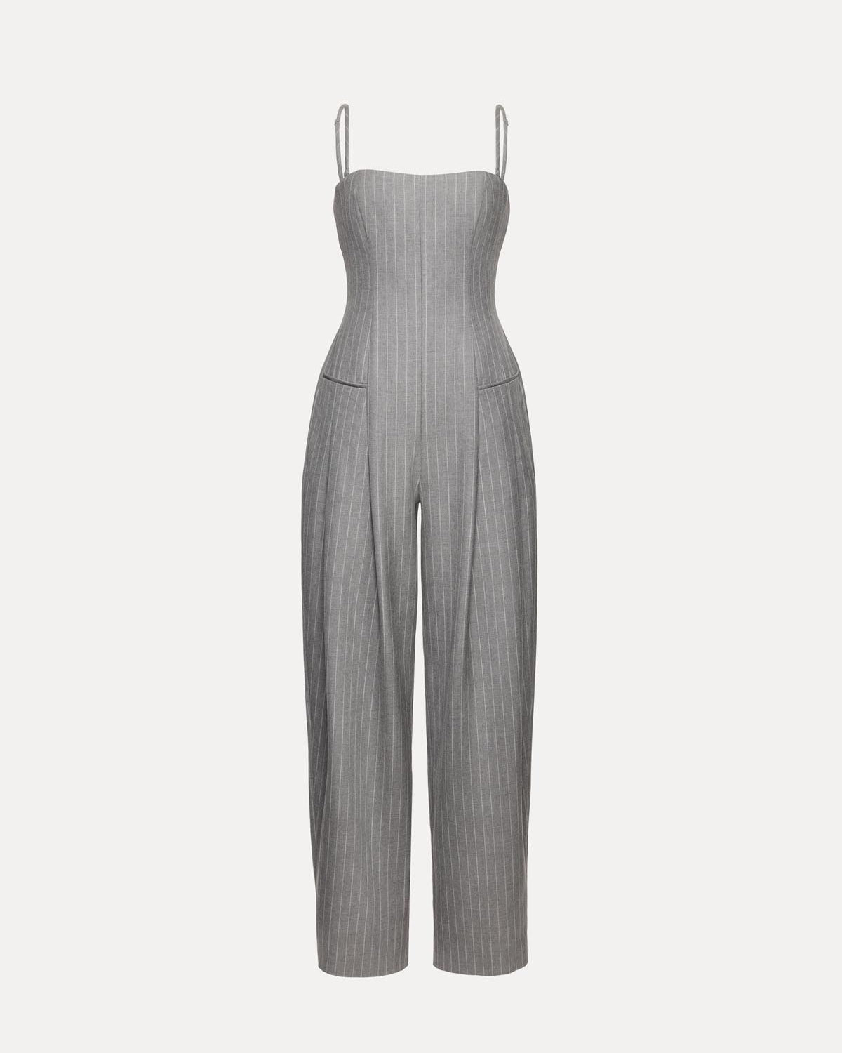 KOMBINEZON ORIA GREY-WHITE