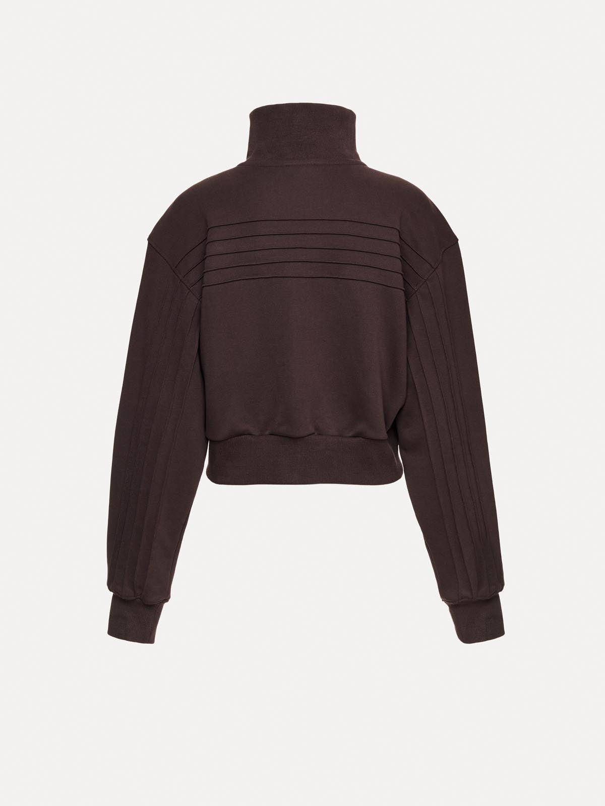 BLUZA ROZPINANA PIN DARK CHOCOLATE