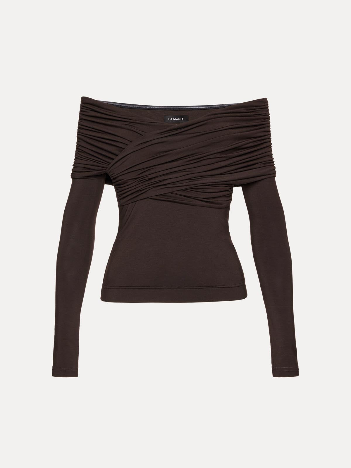 LONGSLEEVE RIANN DARK CHOCOLATE