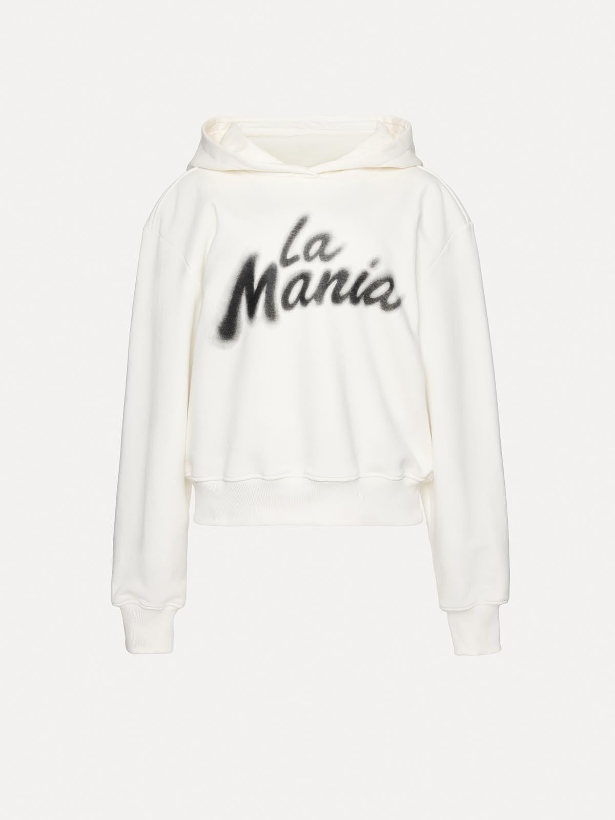 BLUZA Z KAPTUREM SIMO OFF WHITE
