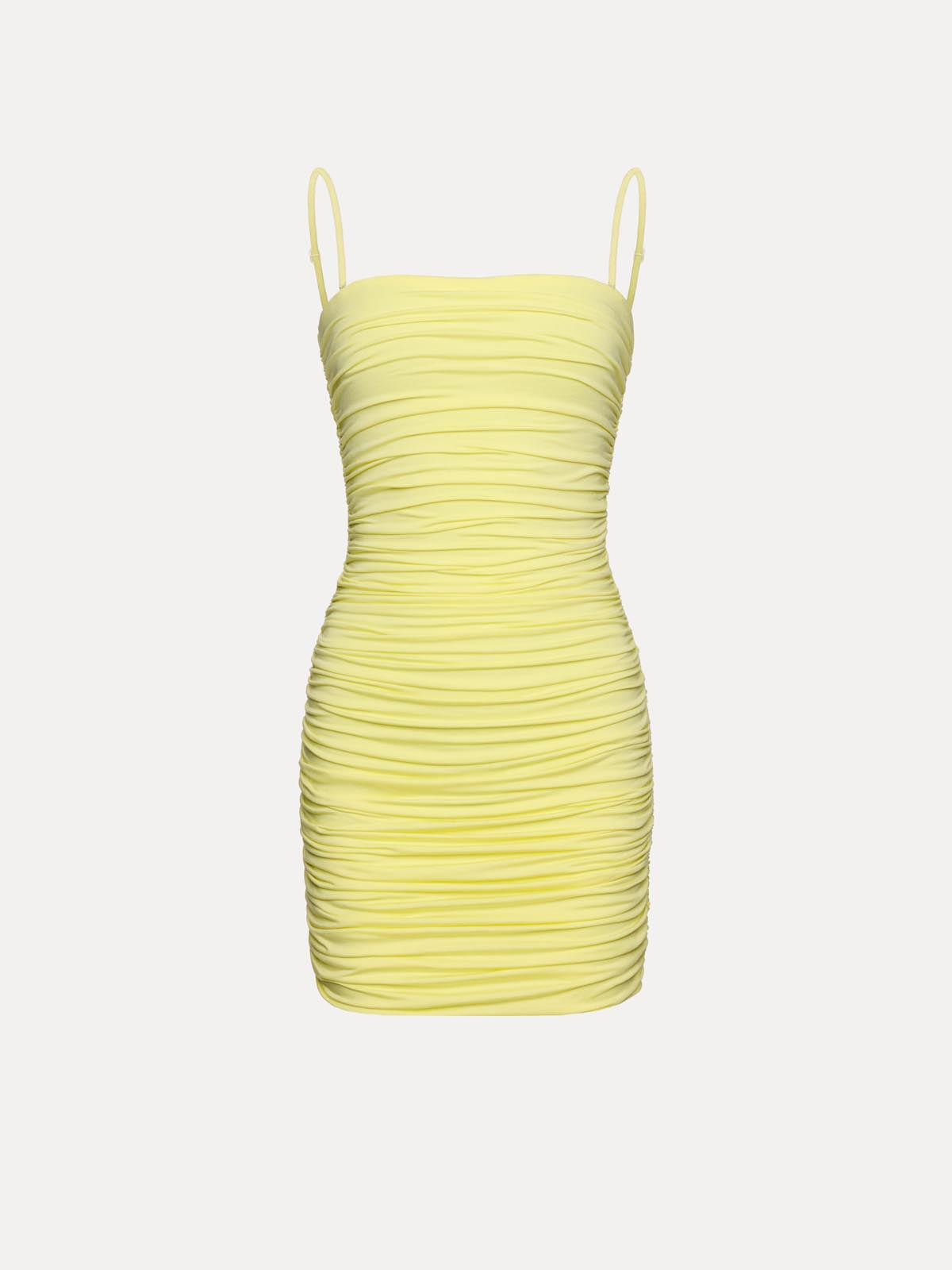 SUKIENKA ZENDA PASTEL YELLOW