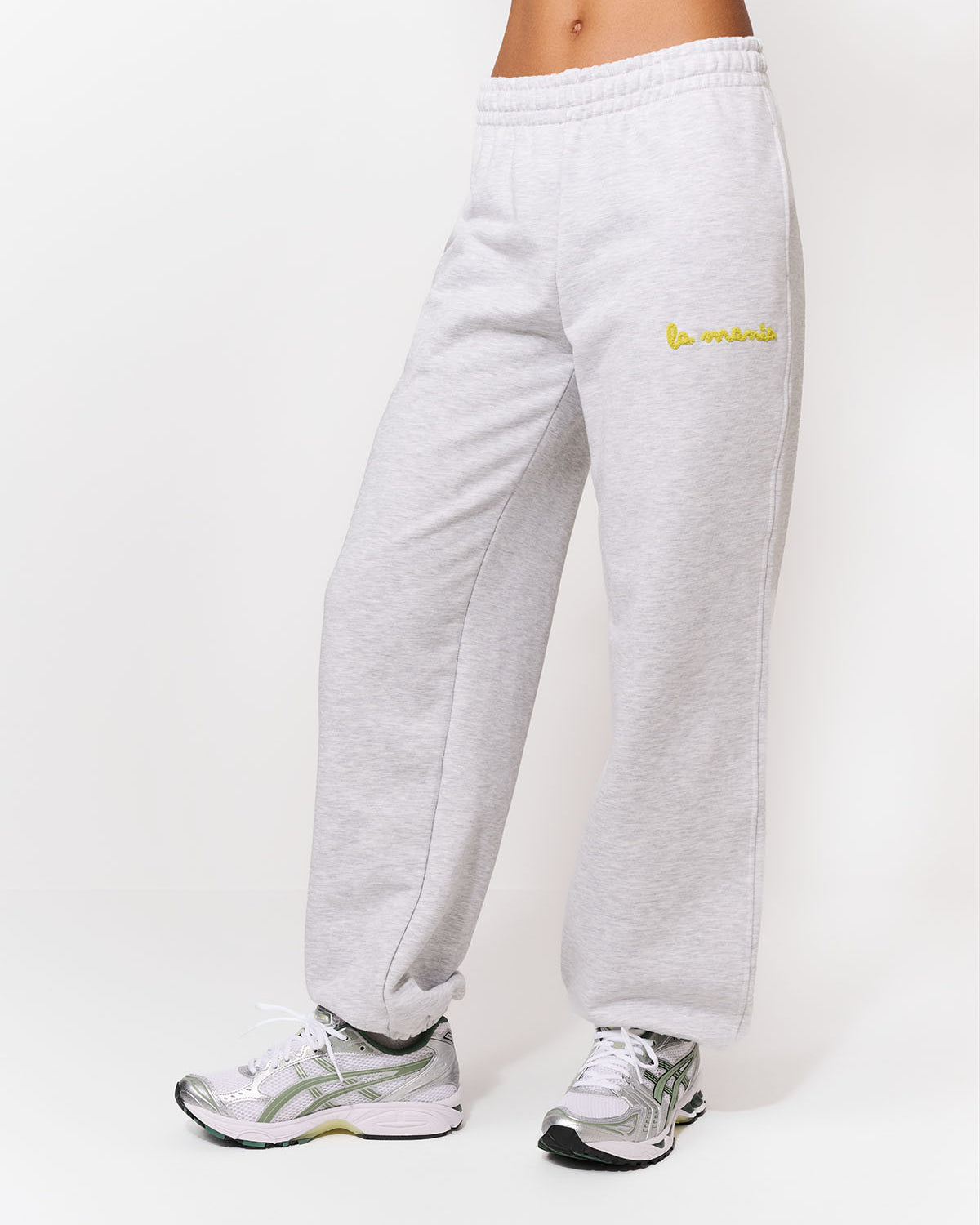 SPODNIE DRESOWE LAI GREY MELANGE