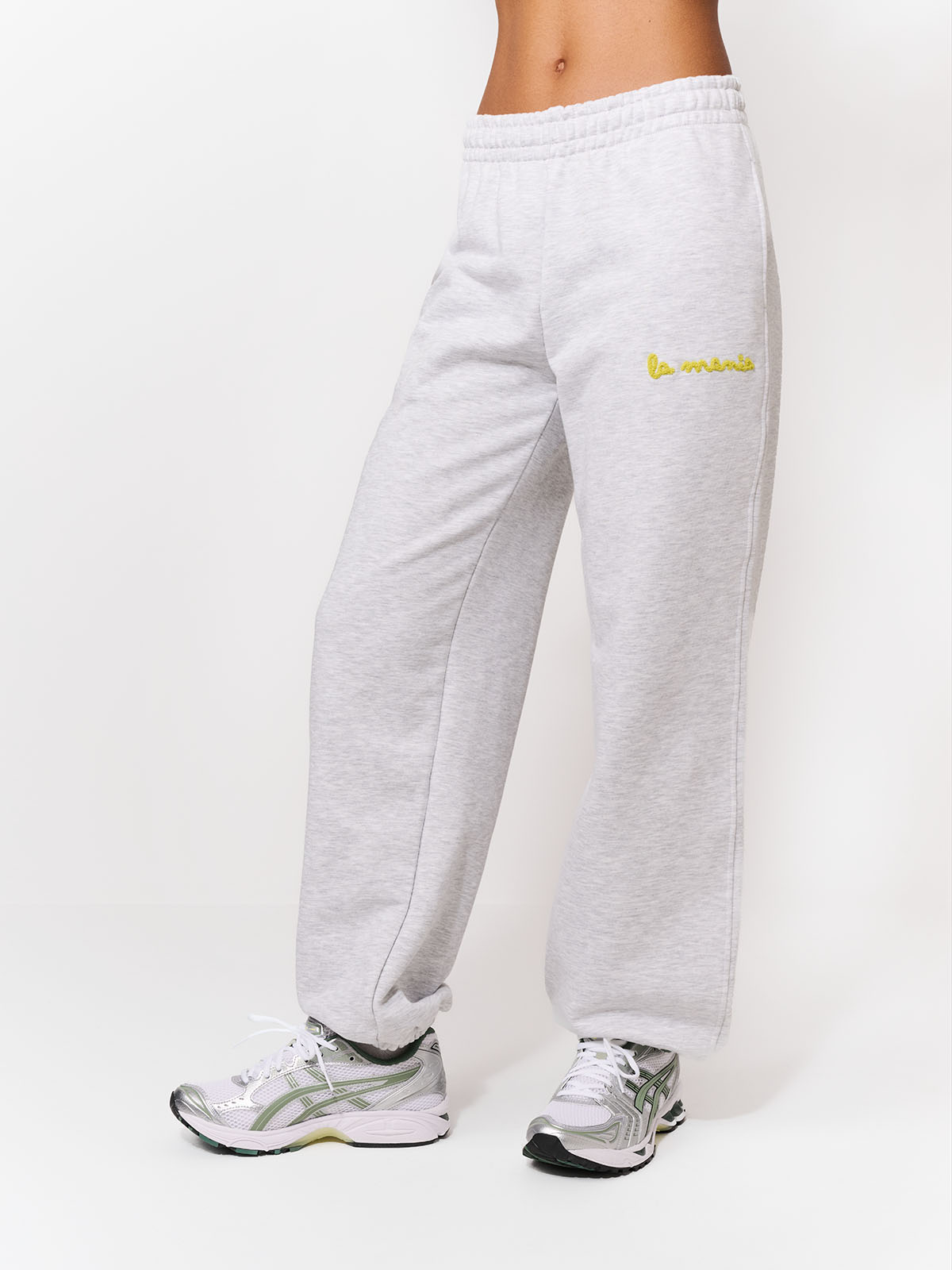 SPODNIE DRESOWE LAI GREY MELANGE