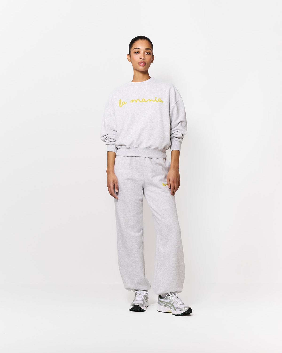 SPODNIE DRESOWE LAI GREY MELANGE