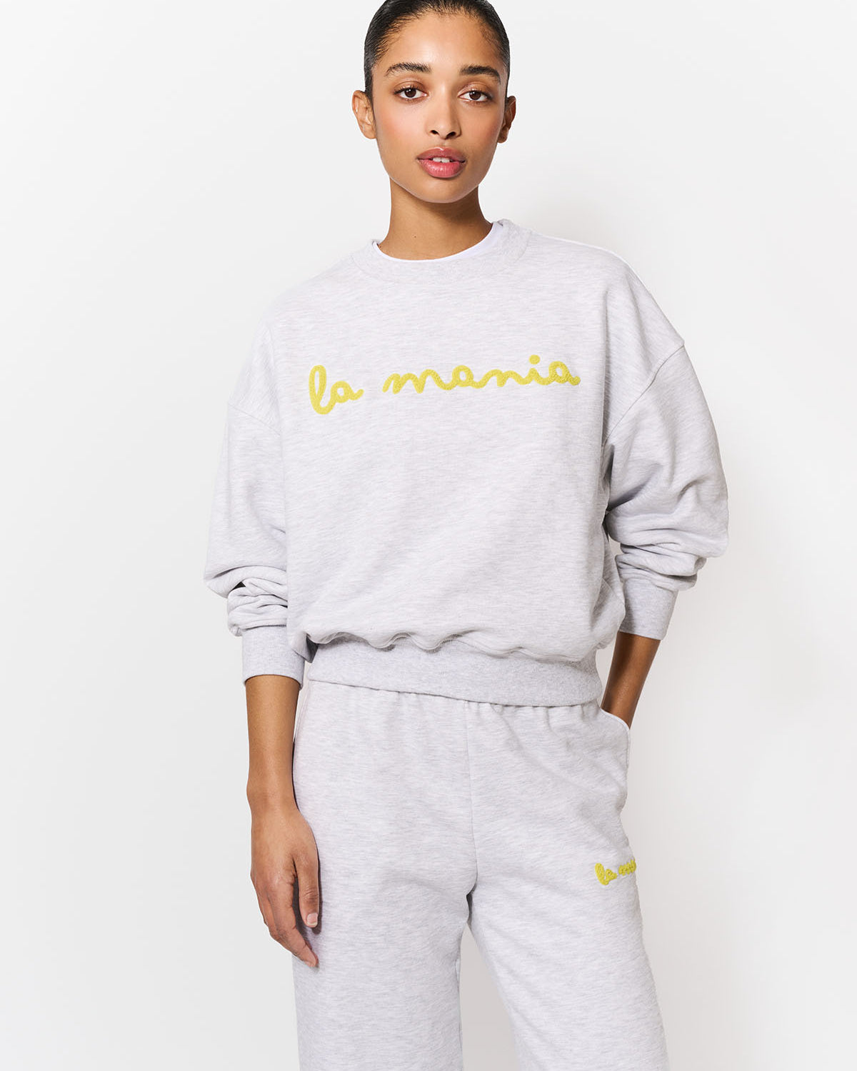 BLUZA LEVIN GREY MELANGE