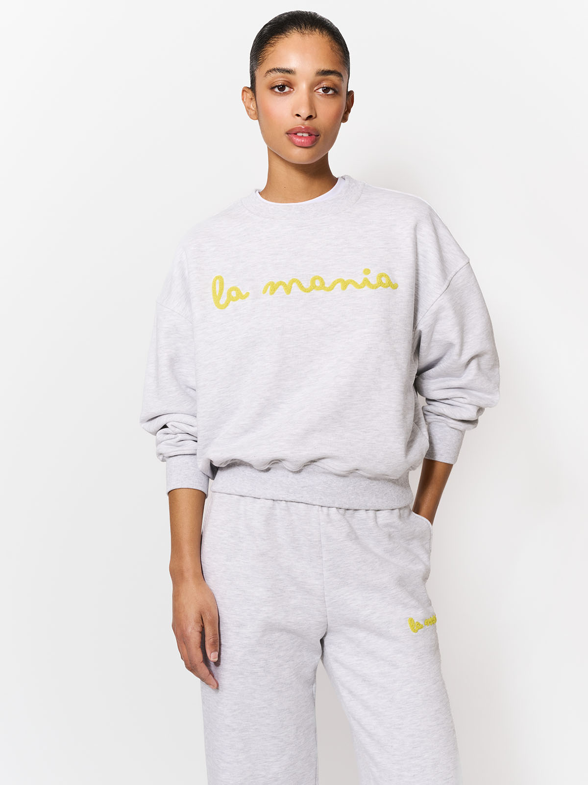 BLUZA LEVIN GREY MELANGE