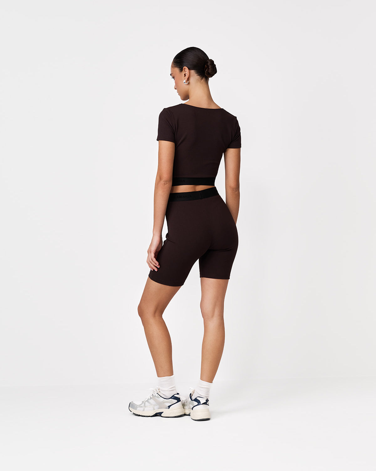 FITNESS TOP LEX DARK CHOCOLATE