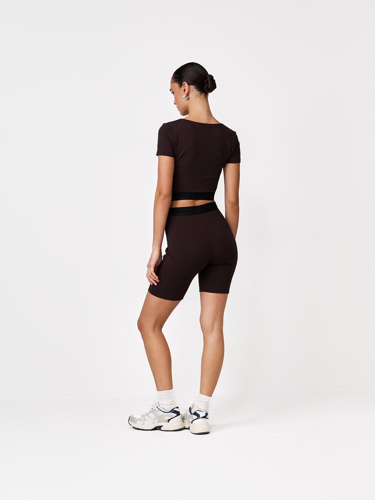 FITNESS TOP LEX DARK CHOCOLATE