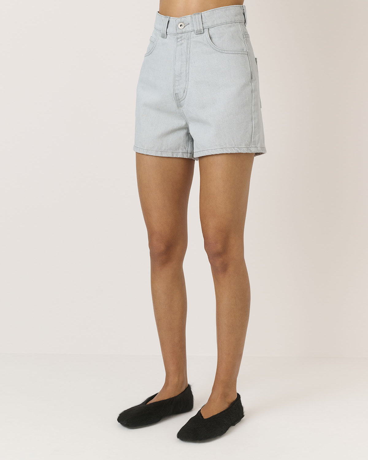 SZORTY JEANSOWE CARLINE GREY
