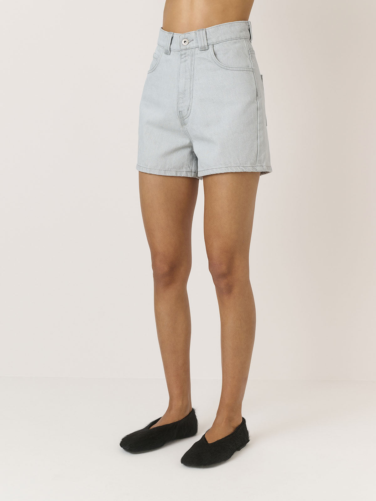 SZORTY JEANSOWE CARLINE GREY