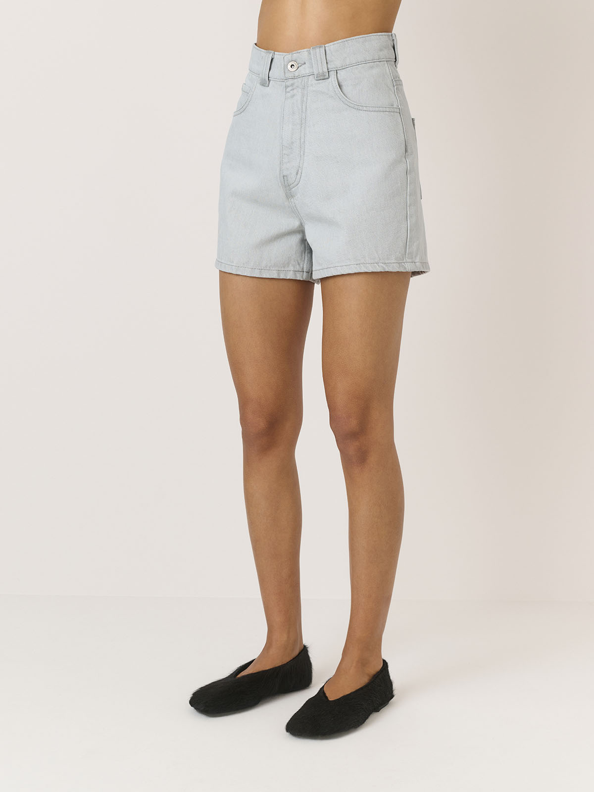 SZORTY JEANSOWE CARLINE GREY