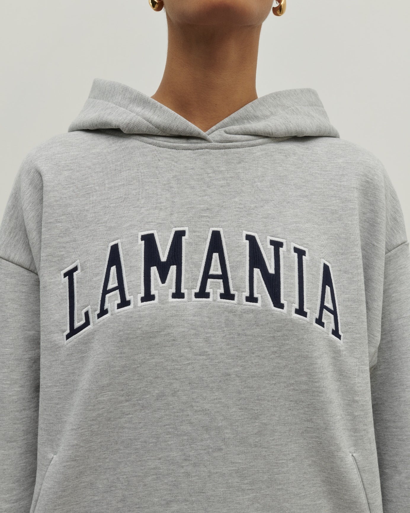 BLUZA Z KAPTUREM LOS GREY