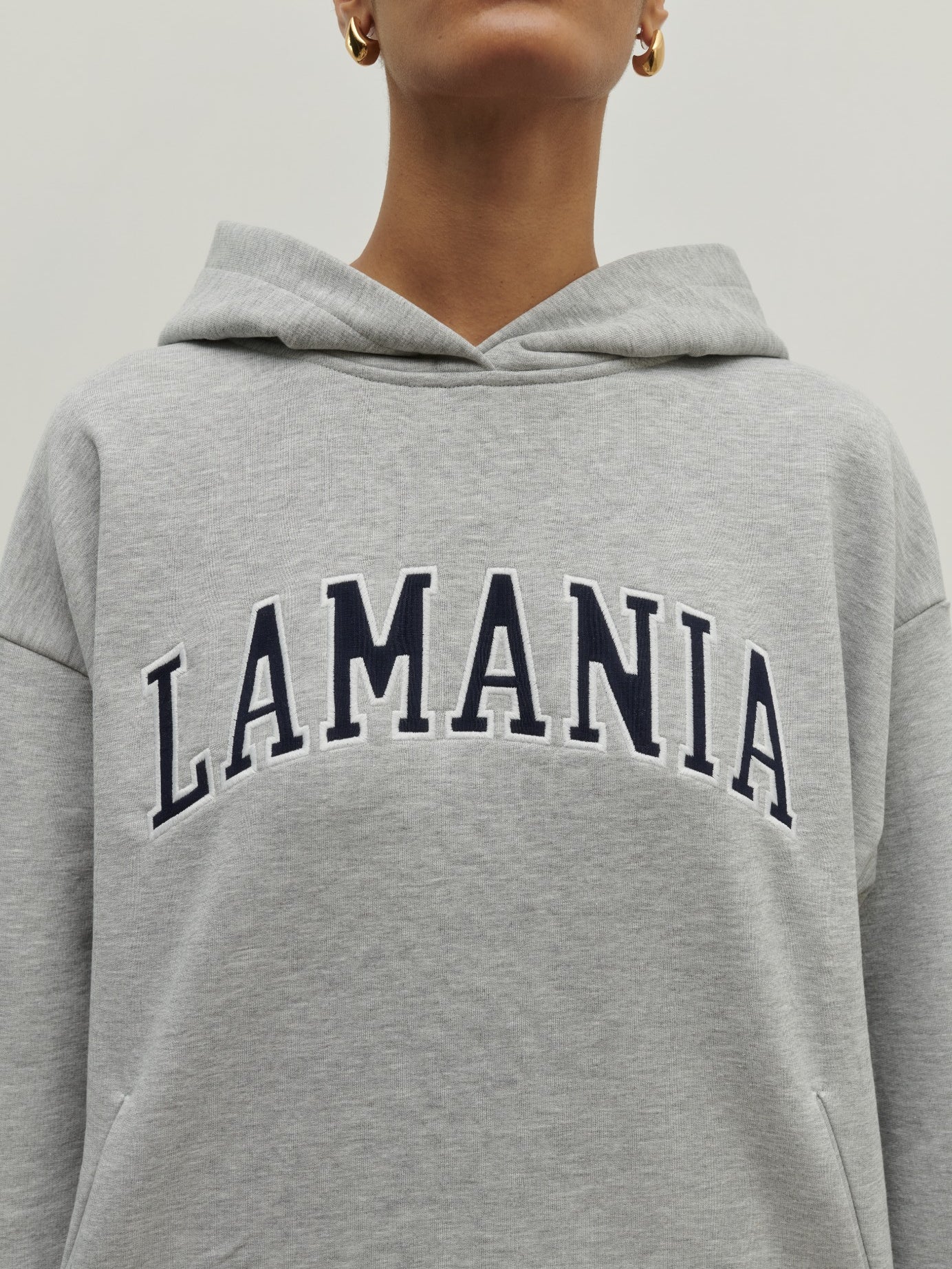 BLUZA Z KAPTUREM LOS GREY