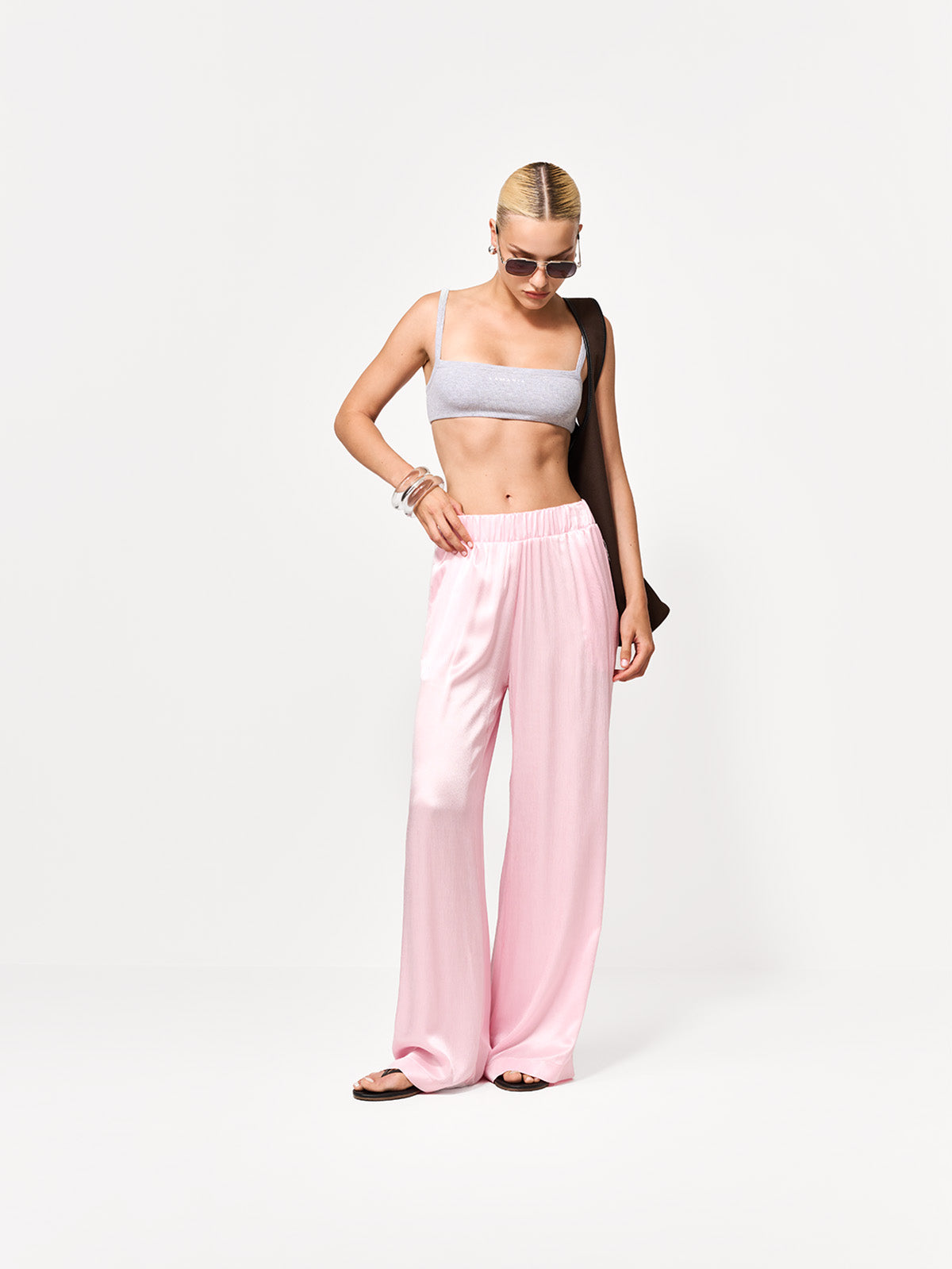 SPODNIE MAC PASTEL PINK