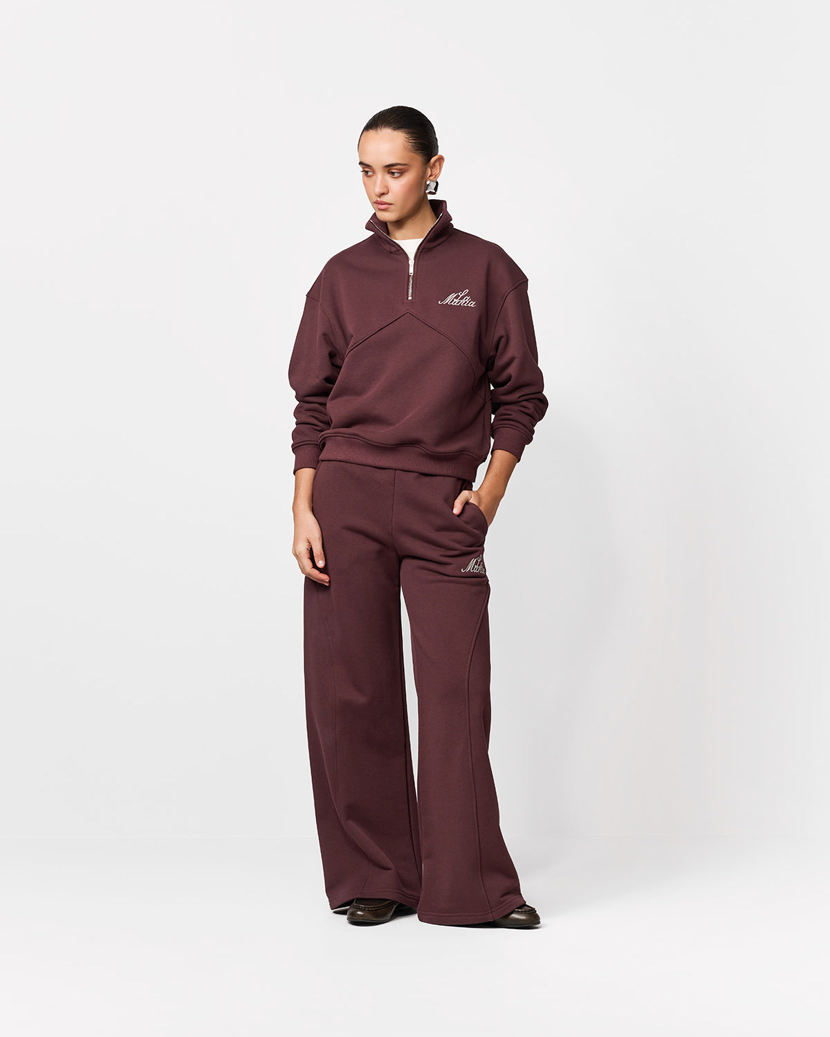 SPODNIE DRESOWE DURAN PLUM