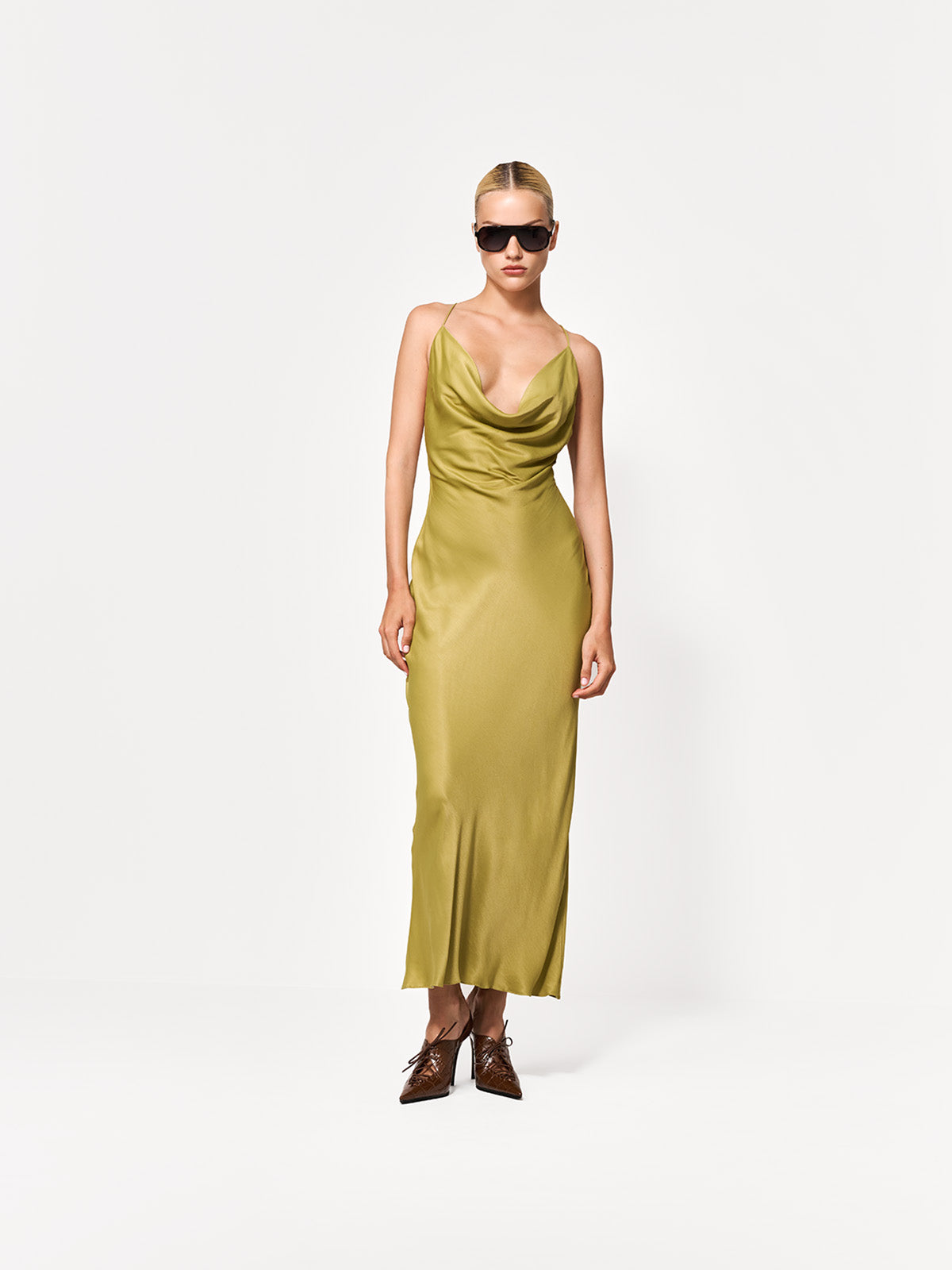 SUKIENKA MAXI NAYARI LIME