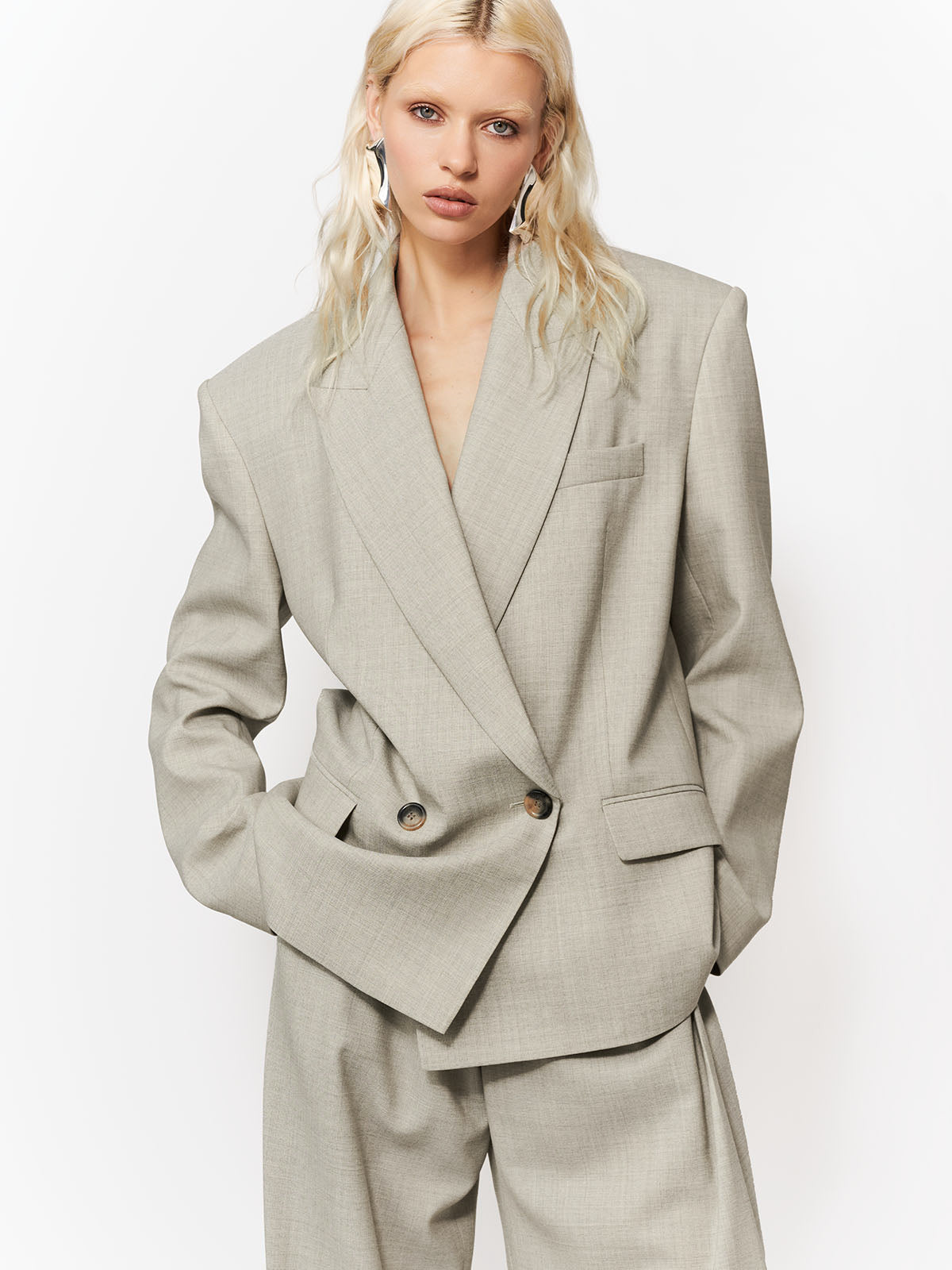 MARYNARKA DEZZIE BEIGE MELANGE