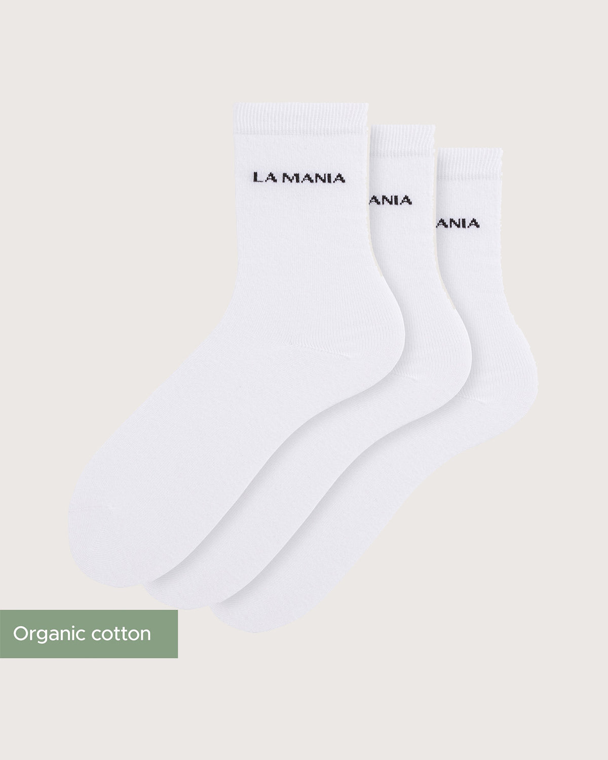 SKARPETKI BASIC WHITE 3 PACK
