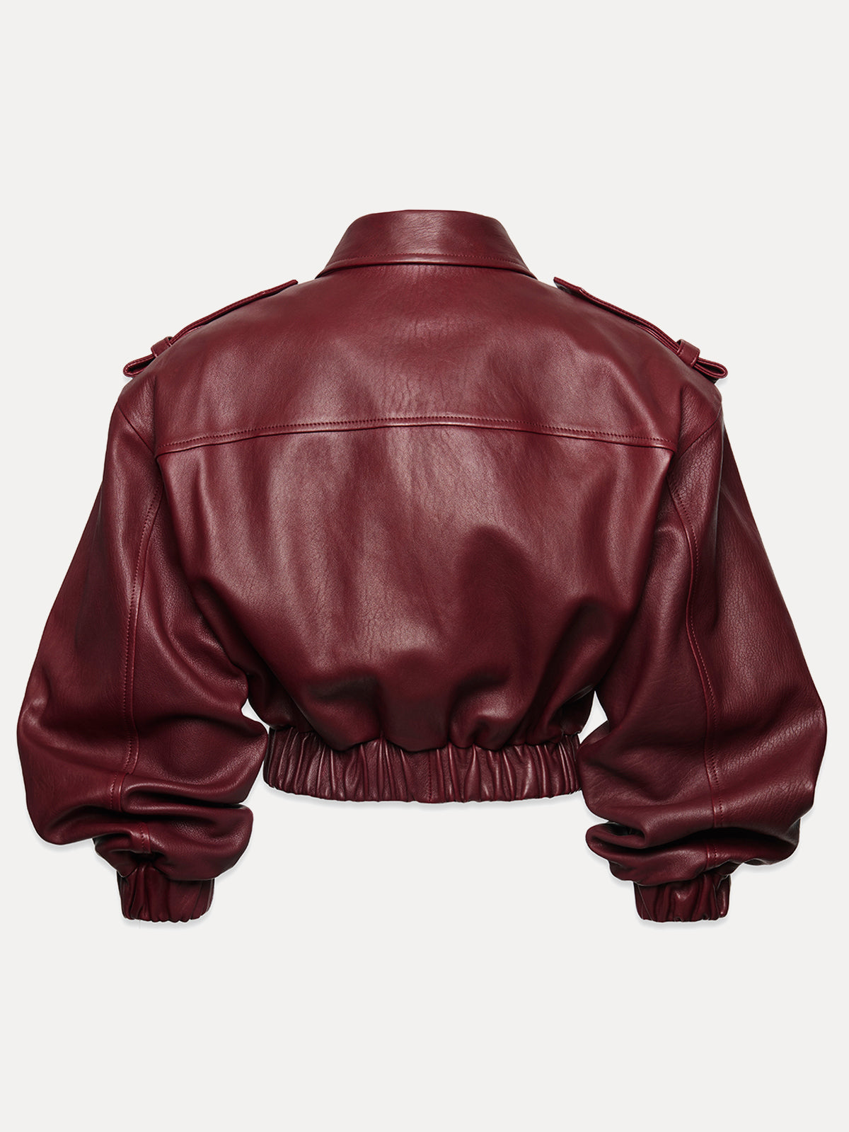 KURTKA SKÓRZANA BERLIN BURGUNDY