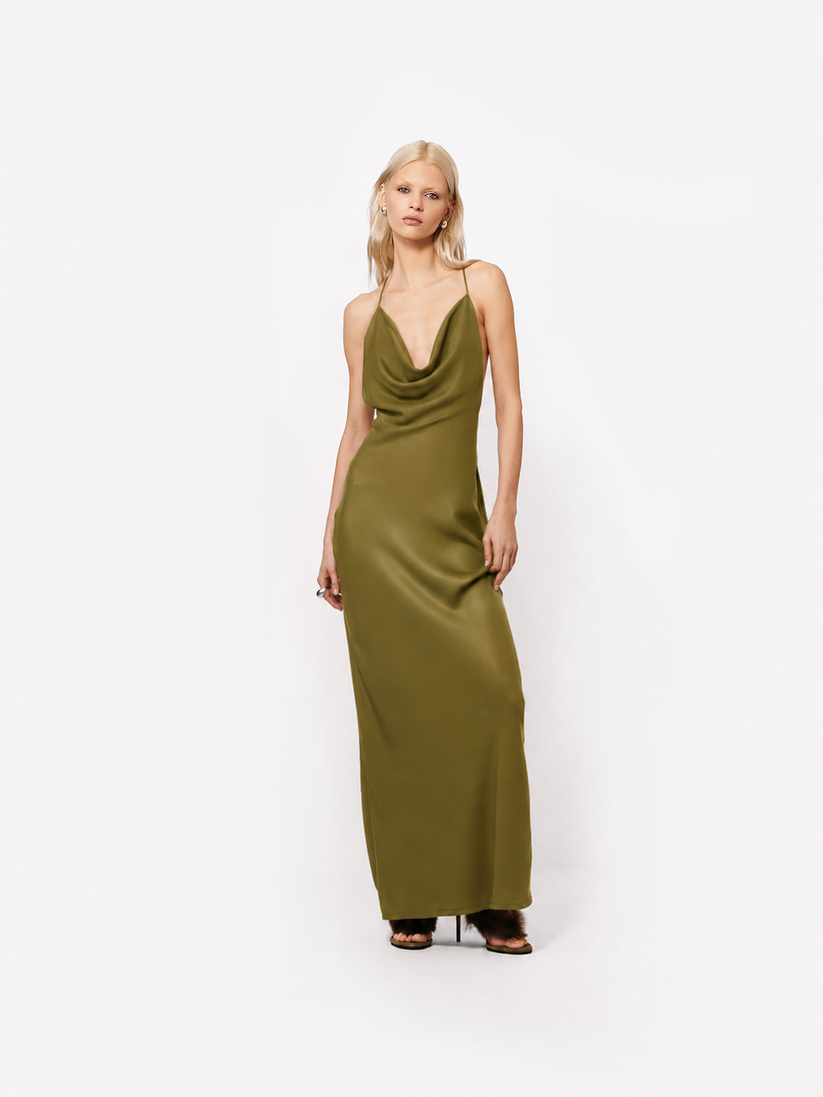 SUKIENKA MAXI NAYARI LIME