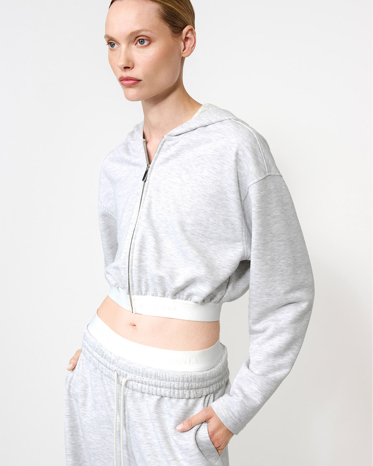 BLUZA ROZPINANA SEAN GREY MELANGE