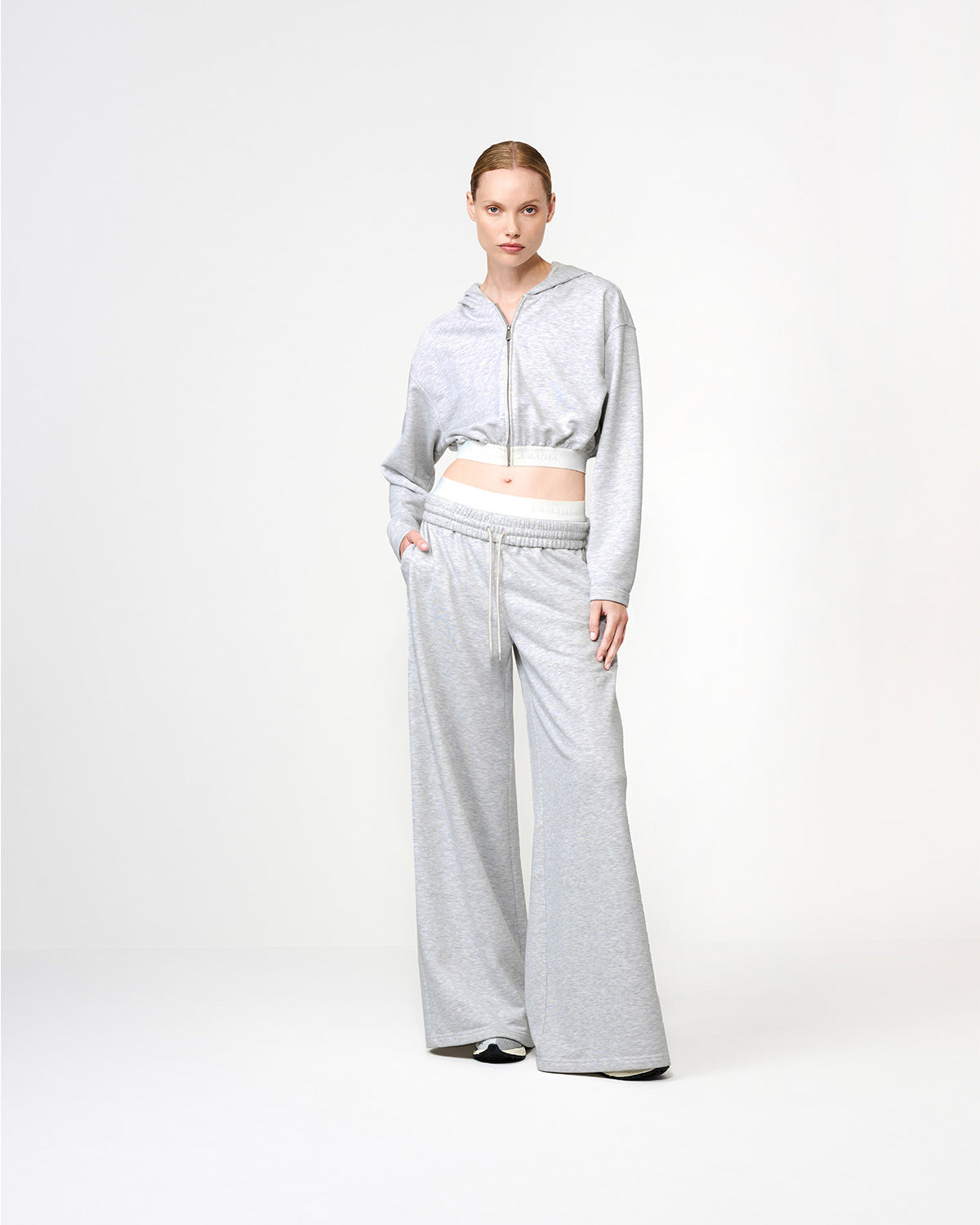 SPODNIE DRESOWE DIXI GREY MELANGE