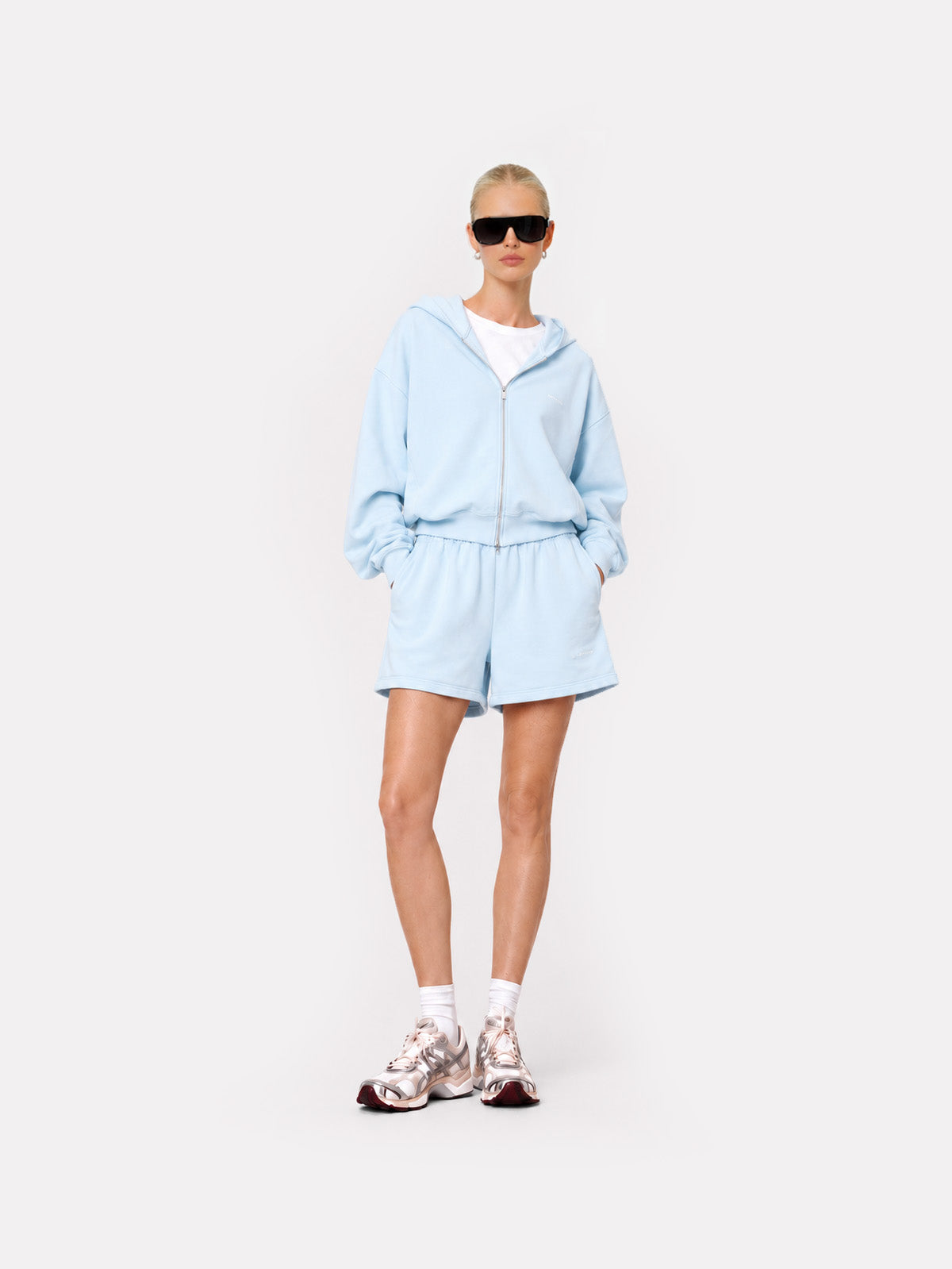 BLUZA ROZPINANA CEDRIC PEARL BLUE