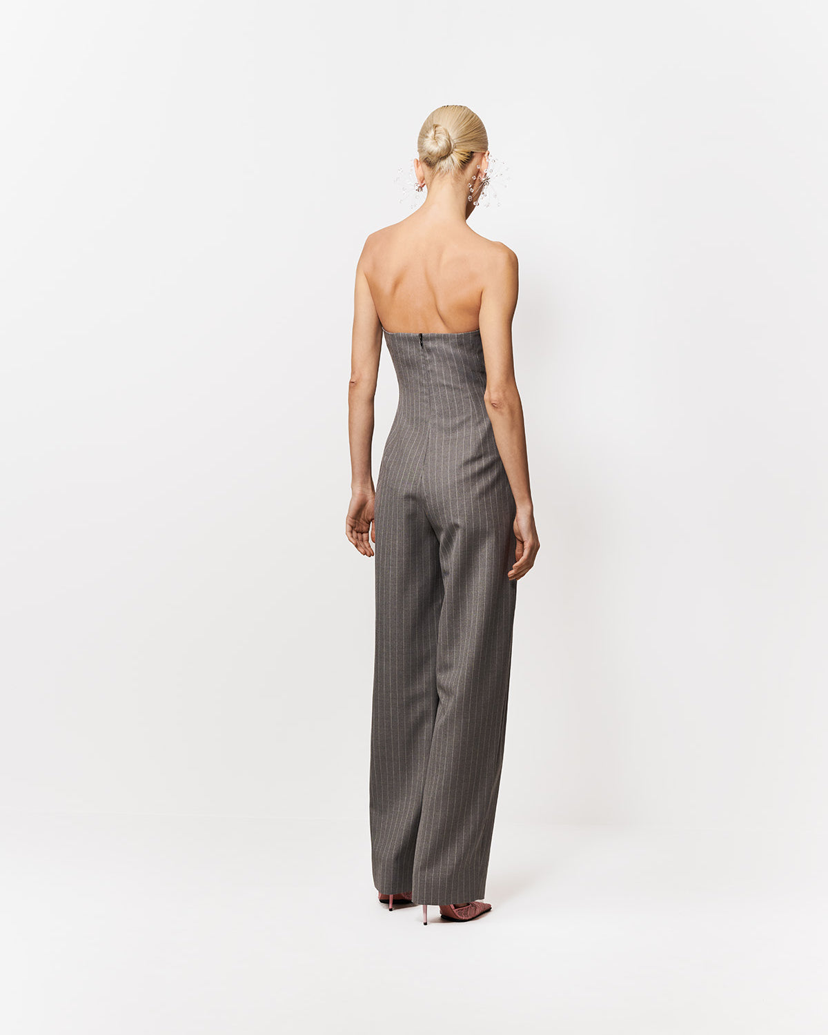 KOMBINEZON ORIA GREY-WHITE