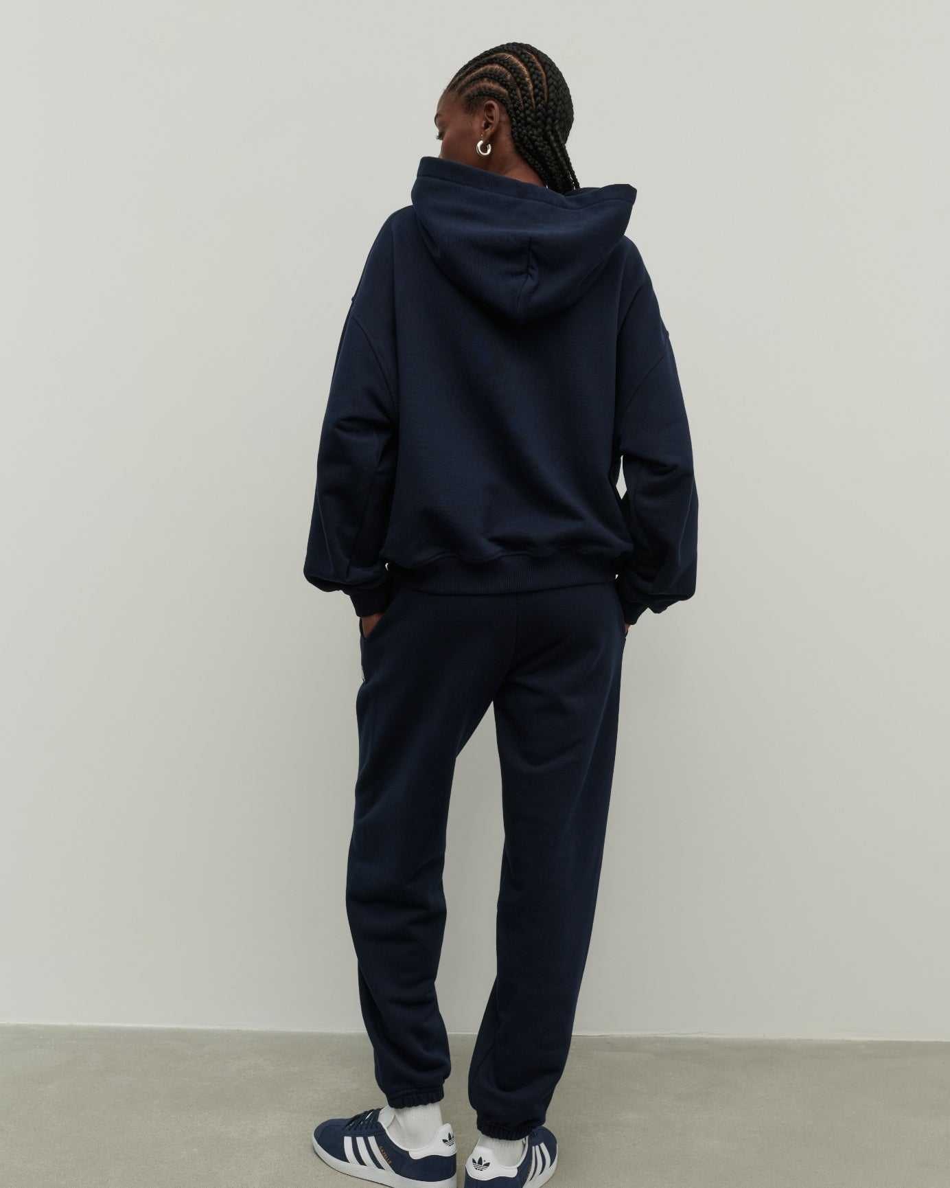 SPODNIE DRESOWE MATCH NAVY