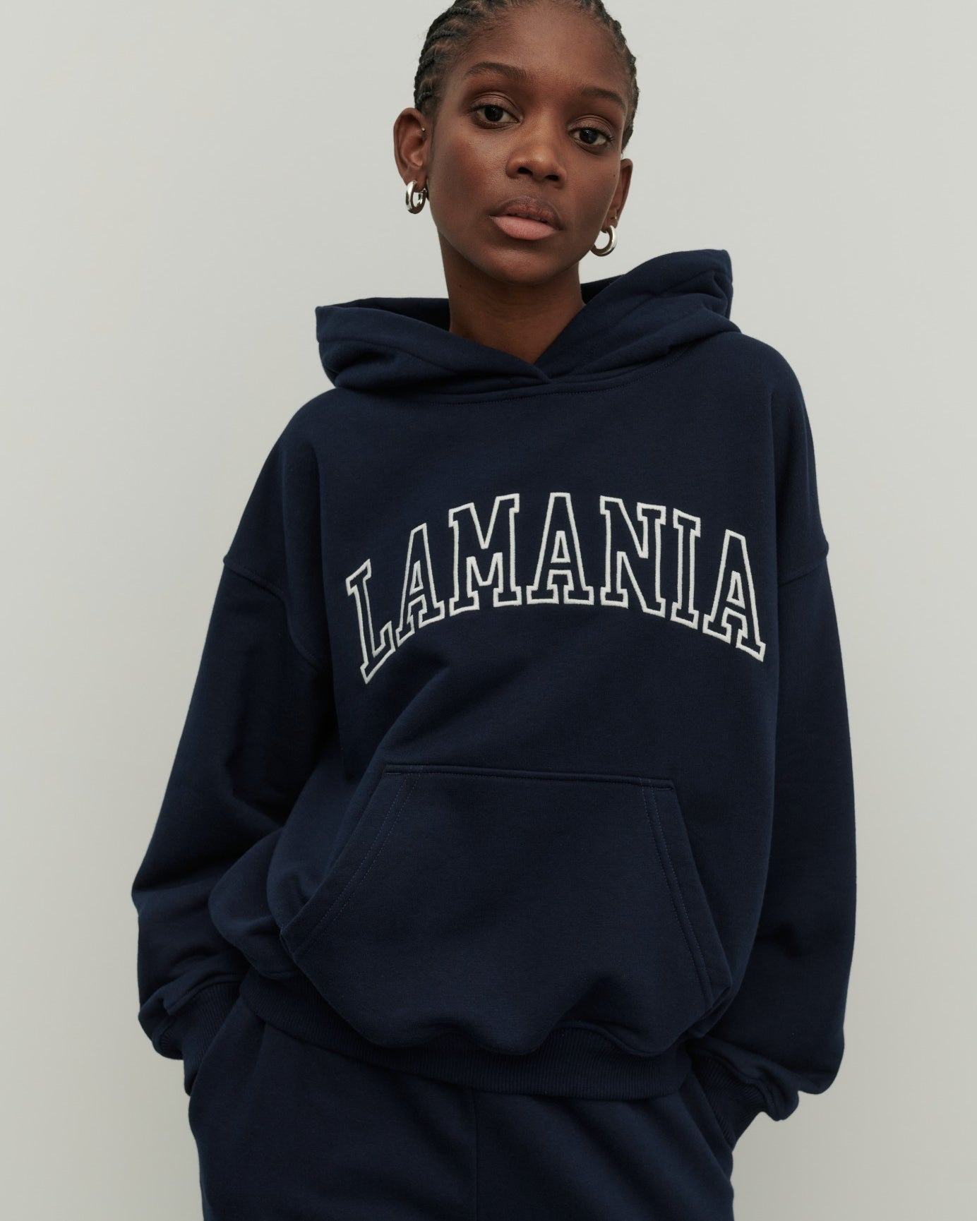 BLUZA Z KAPTUREM PERFECT NAVY