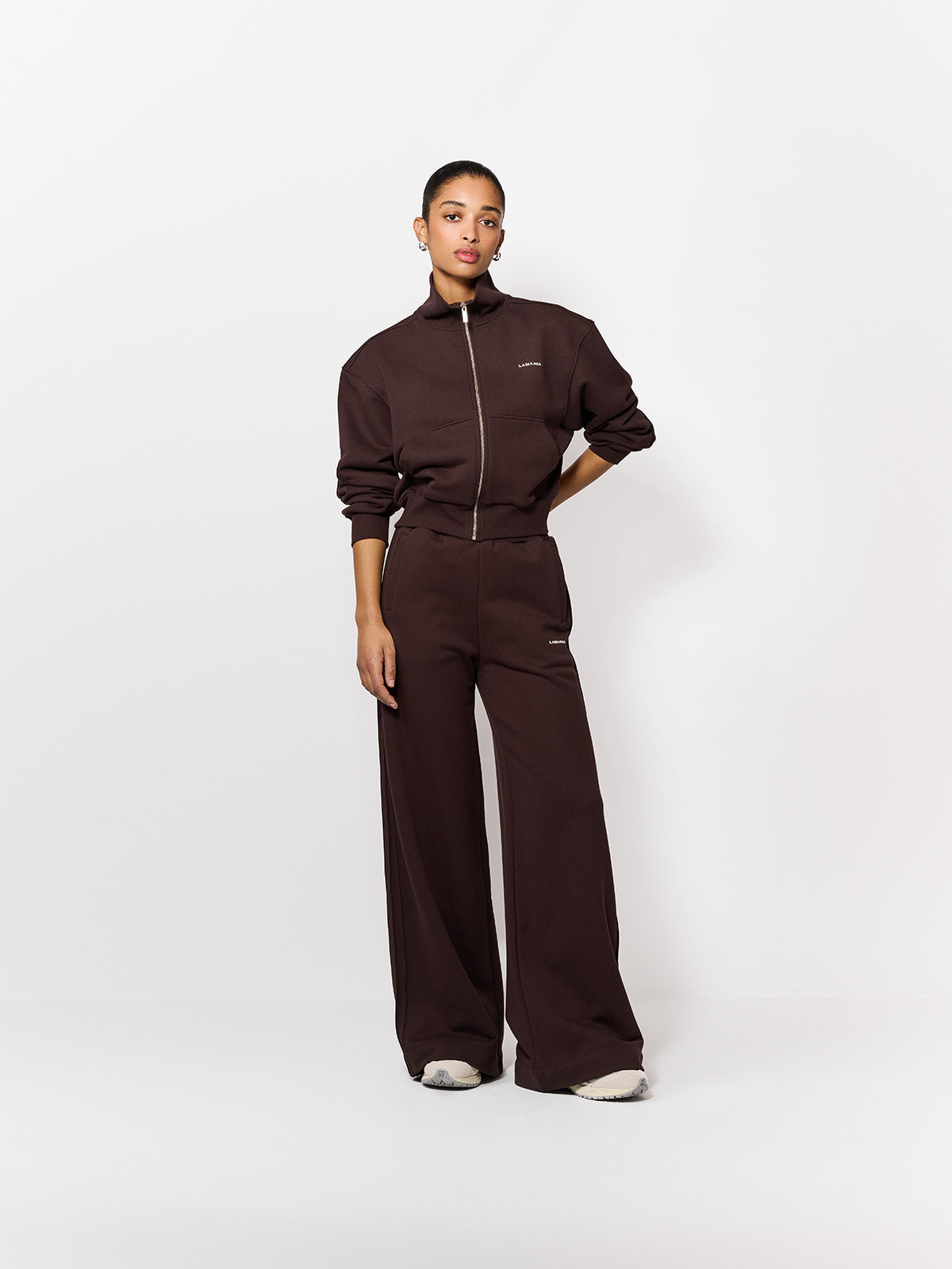 BLUZA ROZPINANA PIN DARK CHOCOLATE