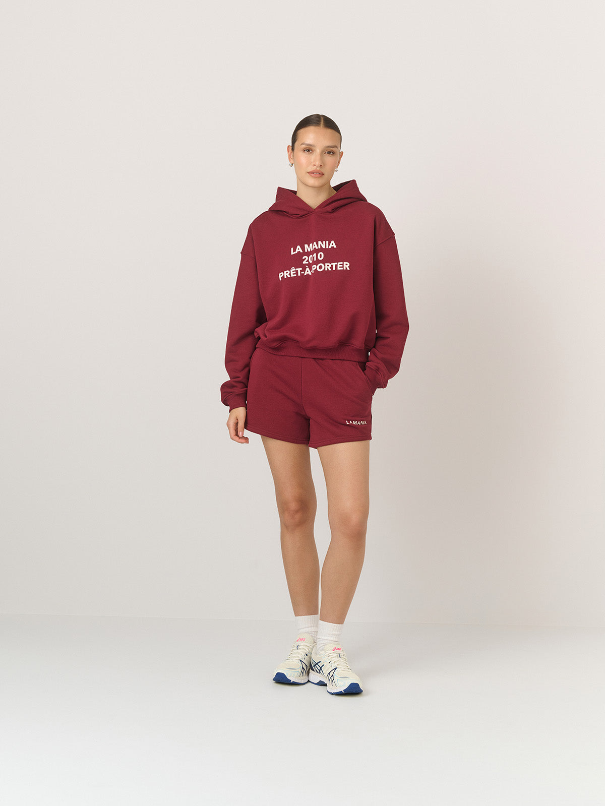 SZORTY DRESOWE PENN BURGUNDY