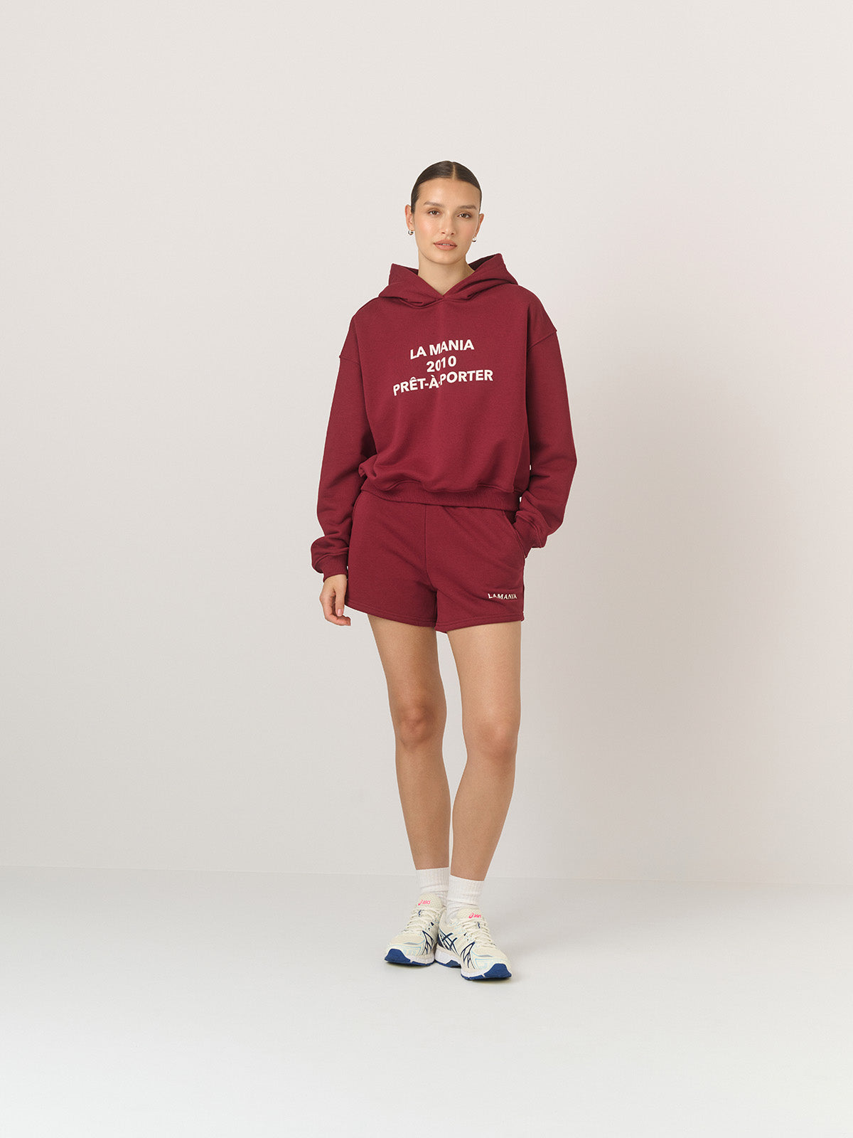 SZORTY DRESOWE PENN BURGUNDY