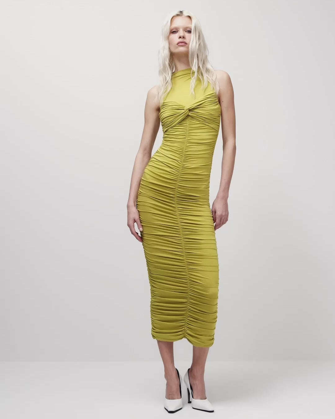 SUKIENKA MAXI HESSIE LIME