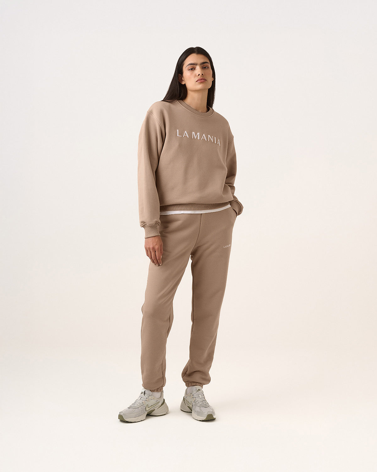 SPODNIE DRESOWE PERSON BEIGE