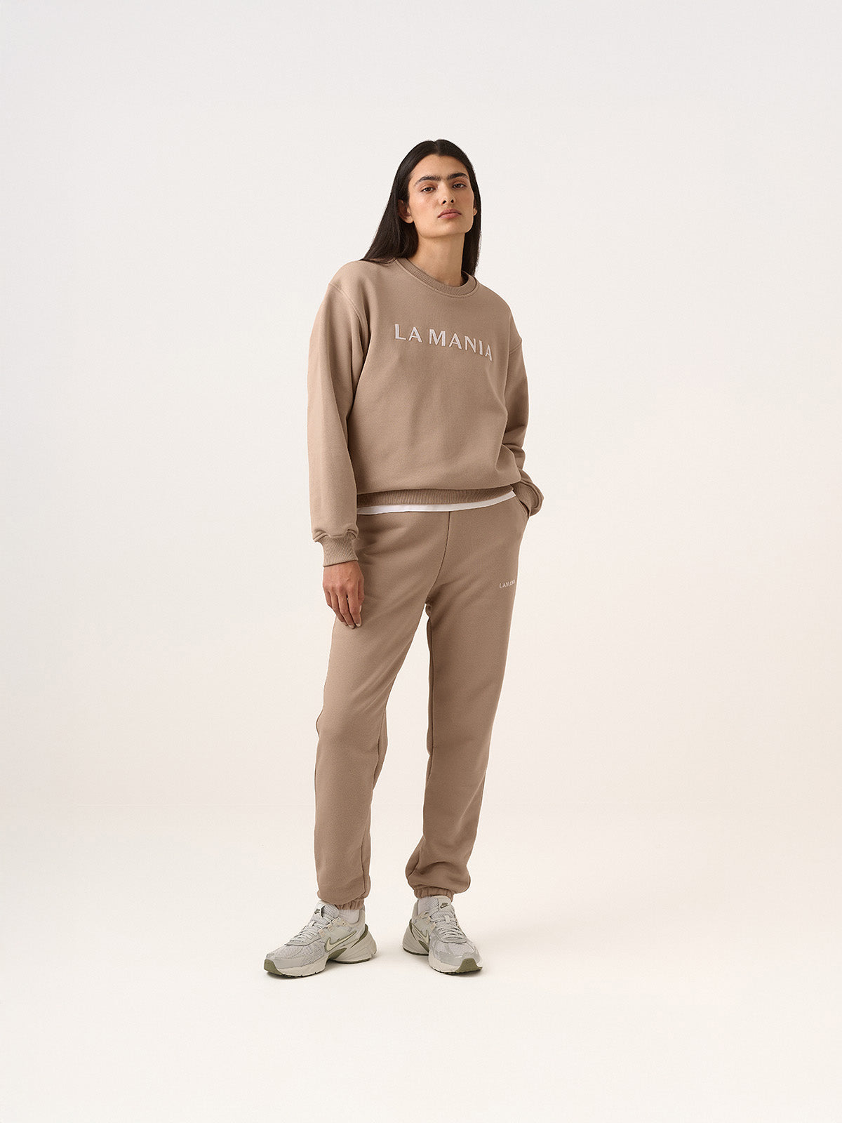 SPODNIE DRESOWE PERSON BEIGE