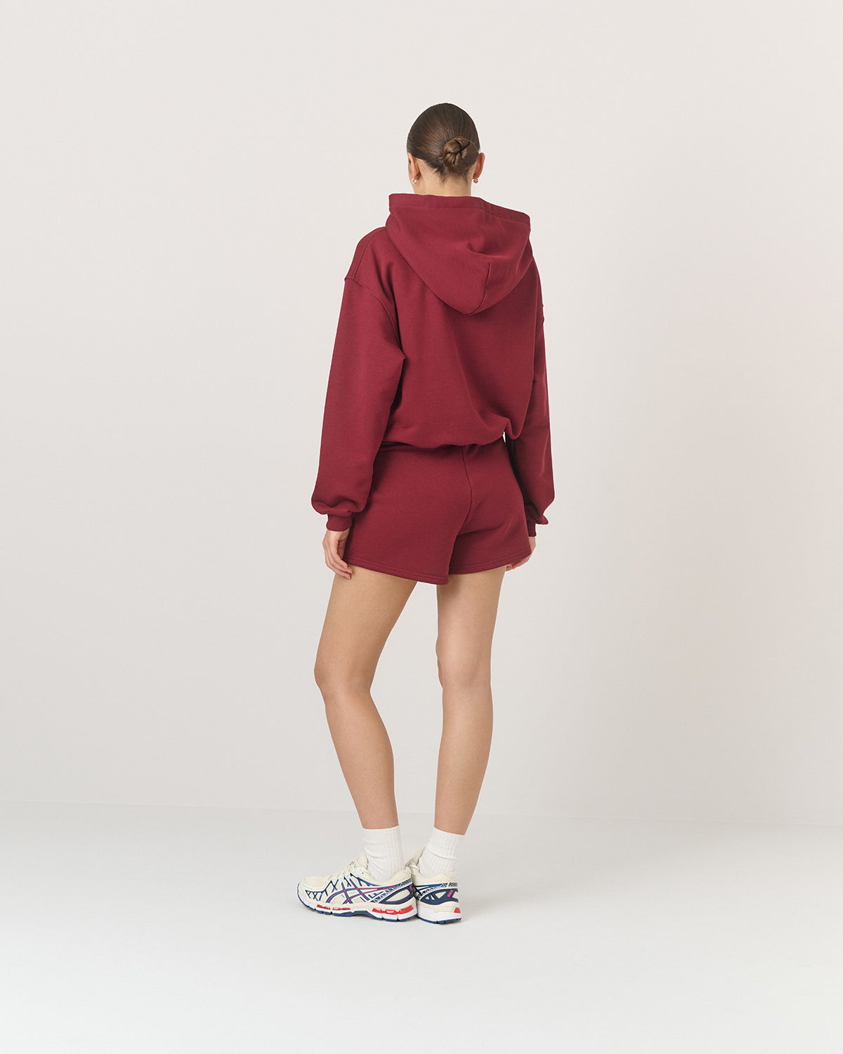SZORTY DRESOWE PENN BURGUNDY