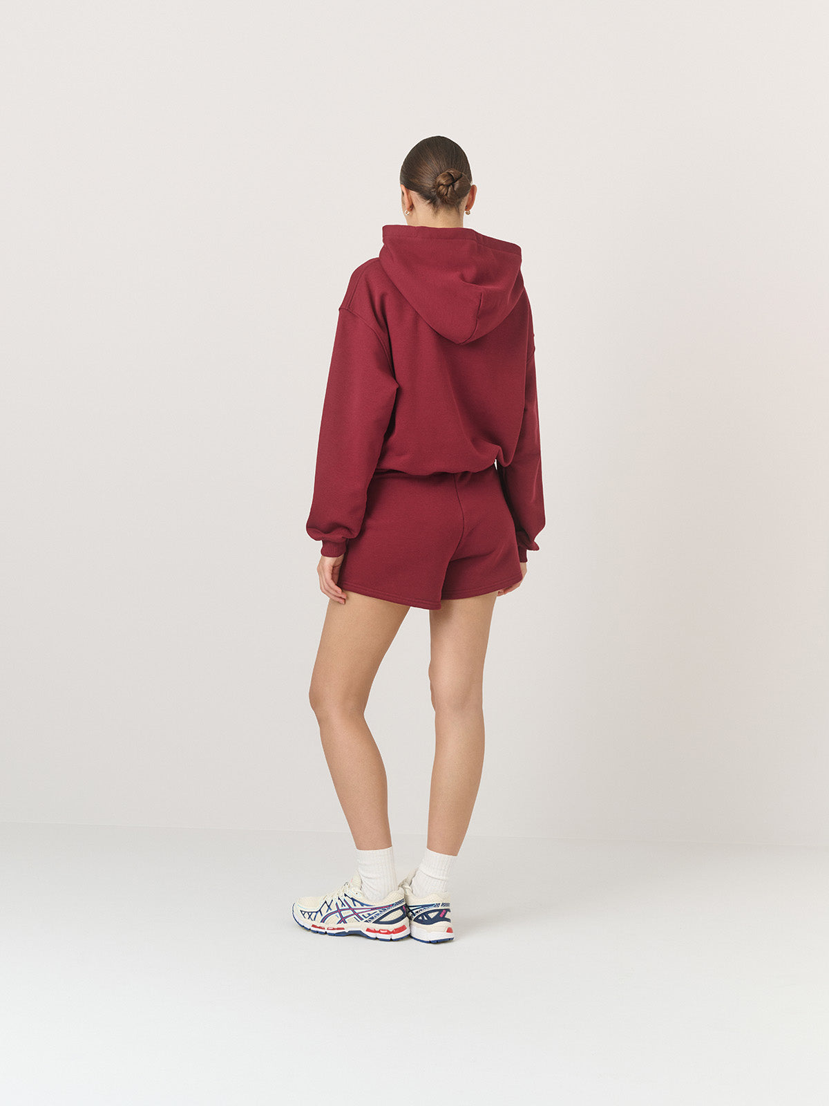 SZORTY DRESOWE PENN BURGUNDY