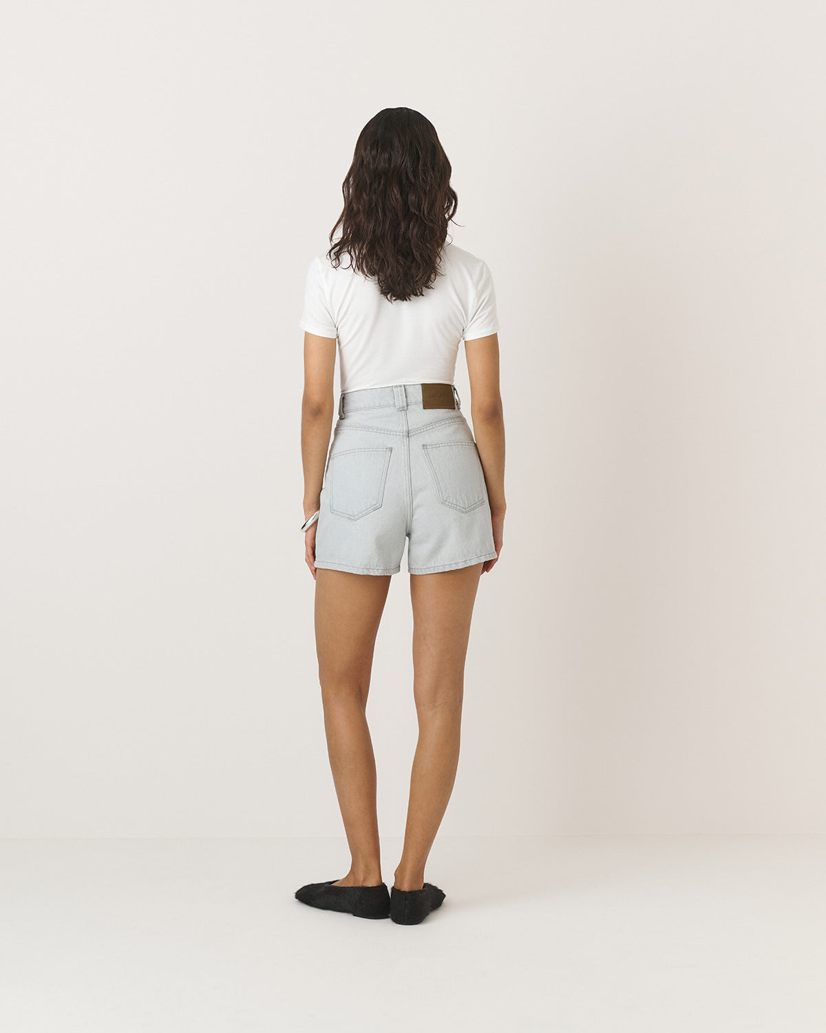 SZORTY JEANSOWE CARLINE GREY