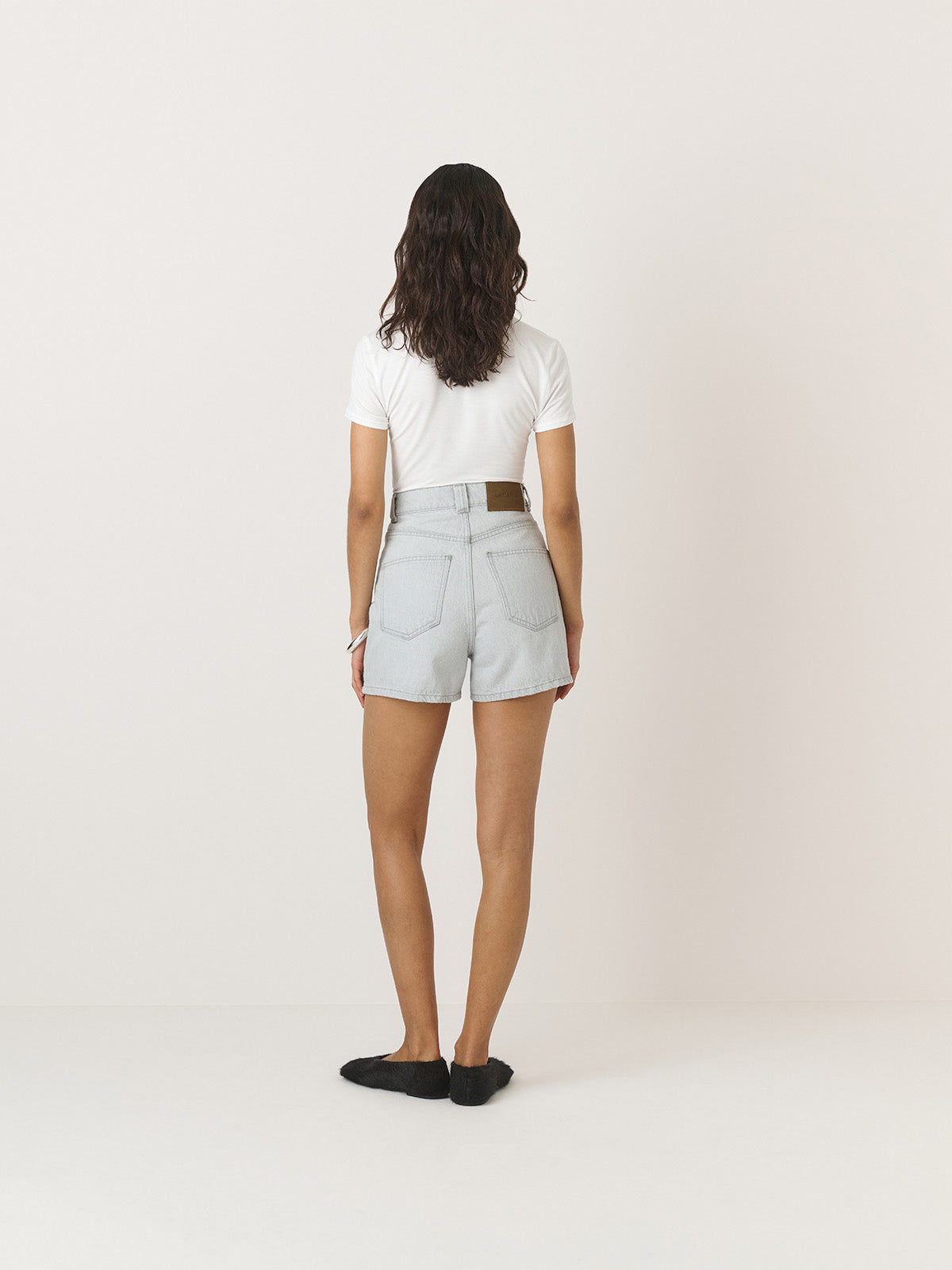 SZORTY JEANSOWE CARLINE GREY