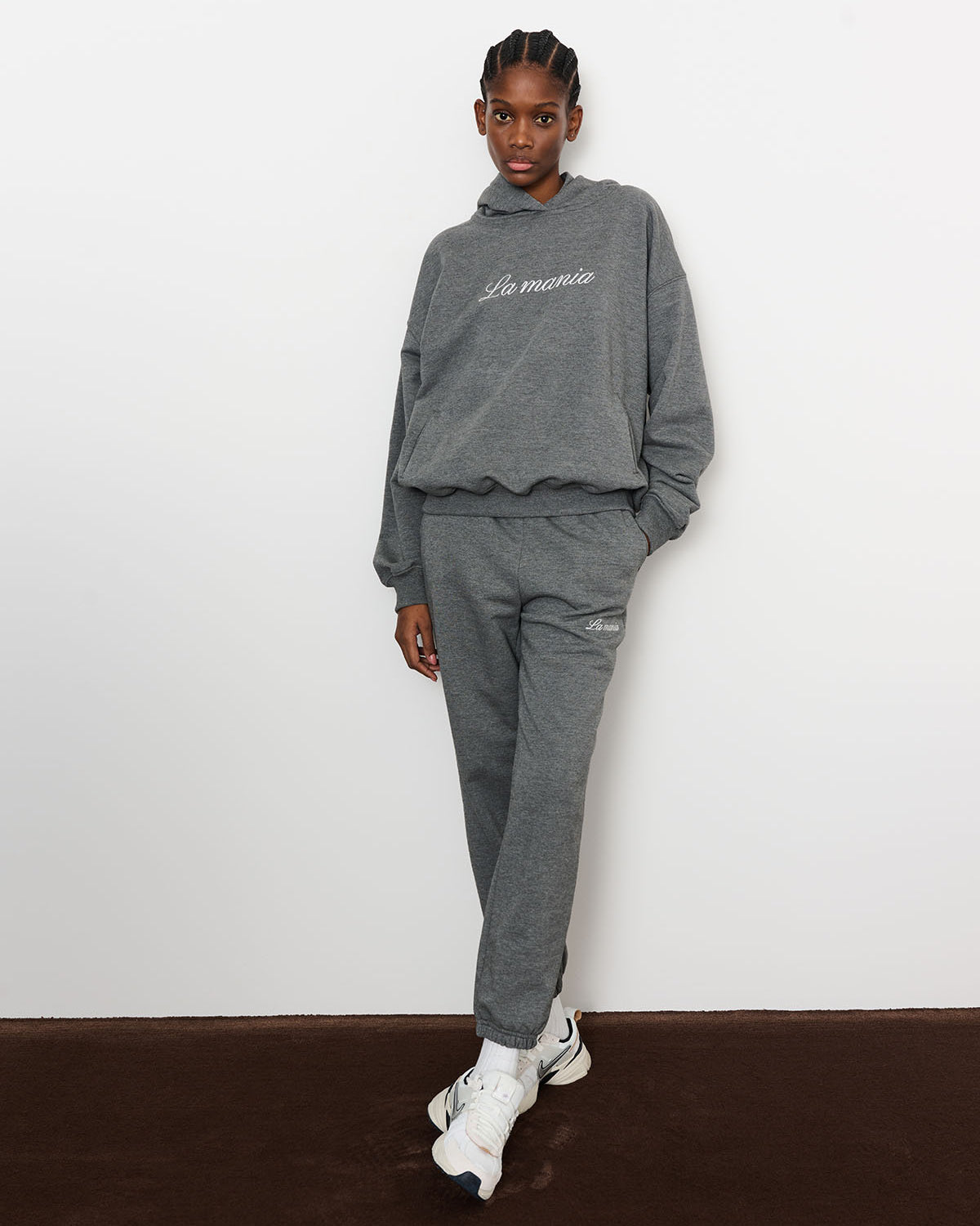 BLUZA Z KAPTUREM ROCKY DARK GREY