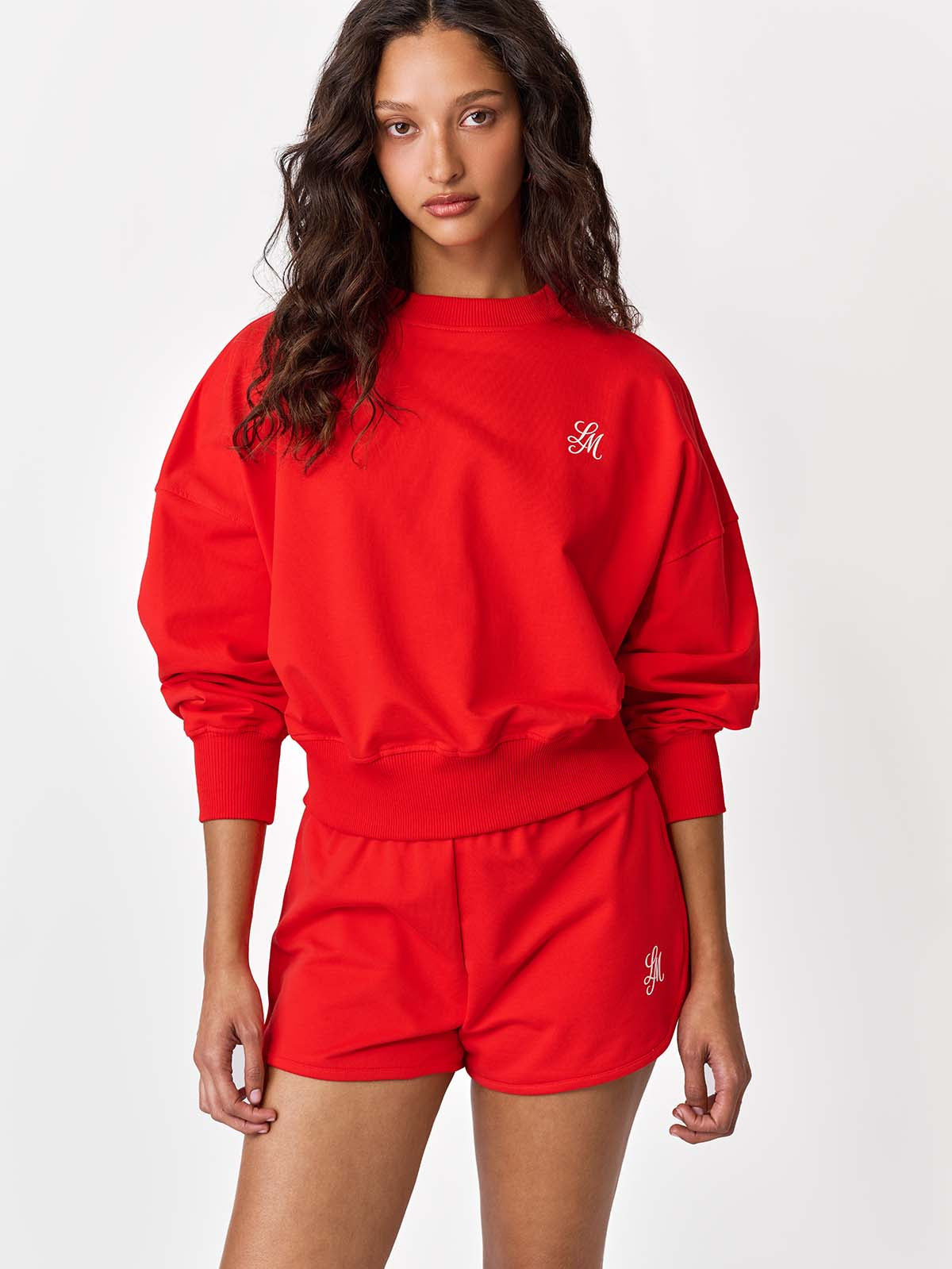 SZORTY DRESOWE LINA RED ORANGE