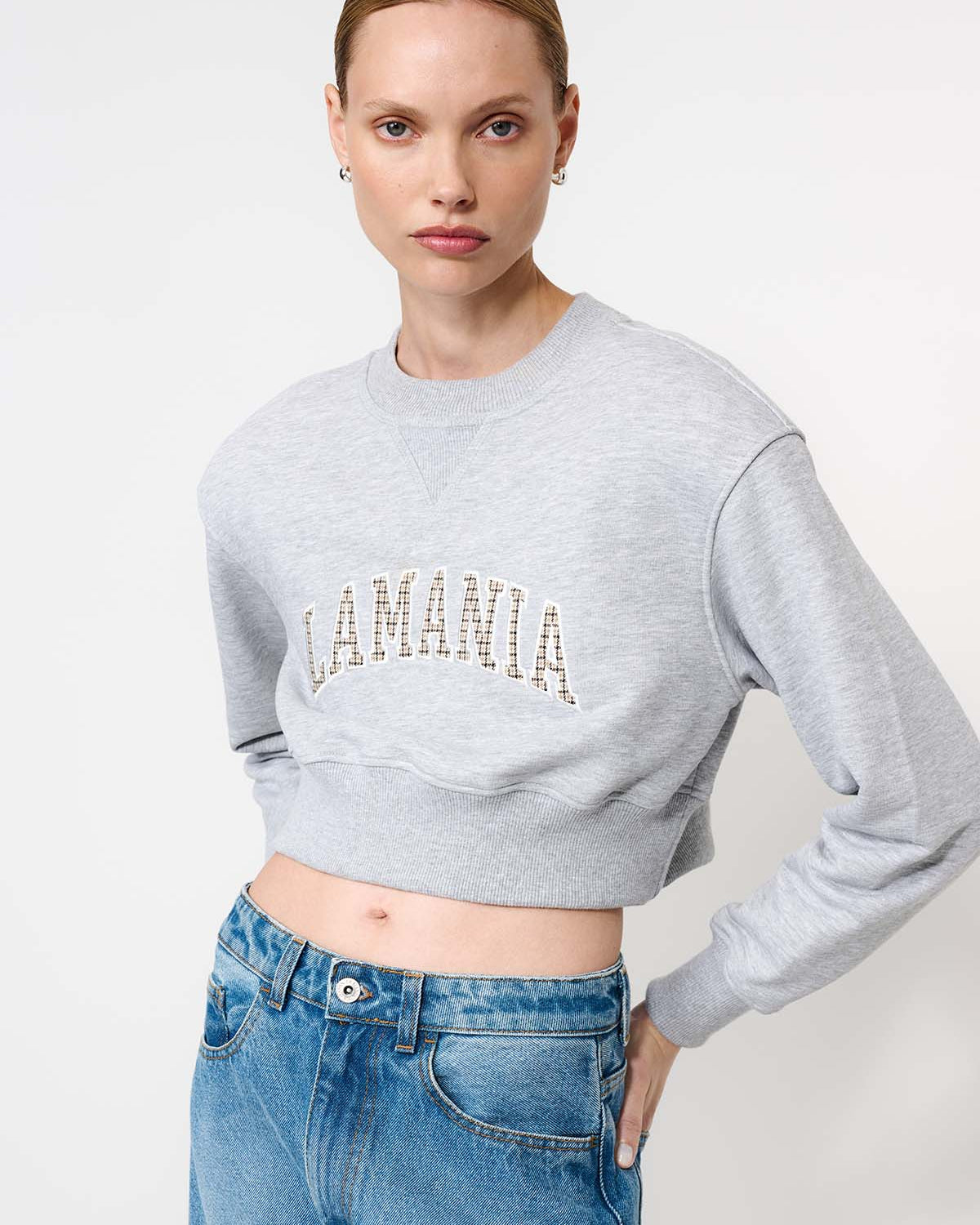 BLUZA SASHA GREY MELANGE