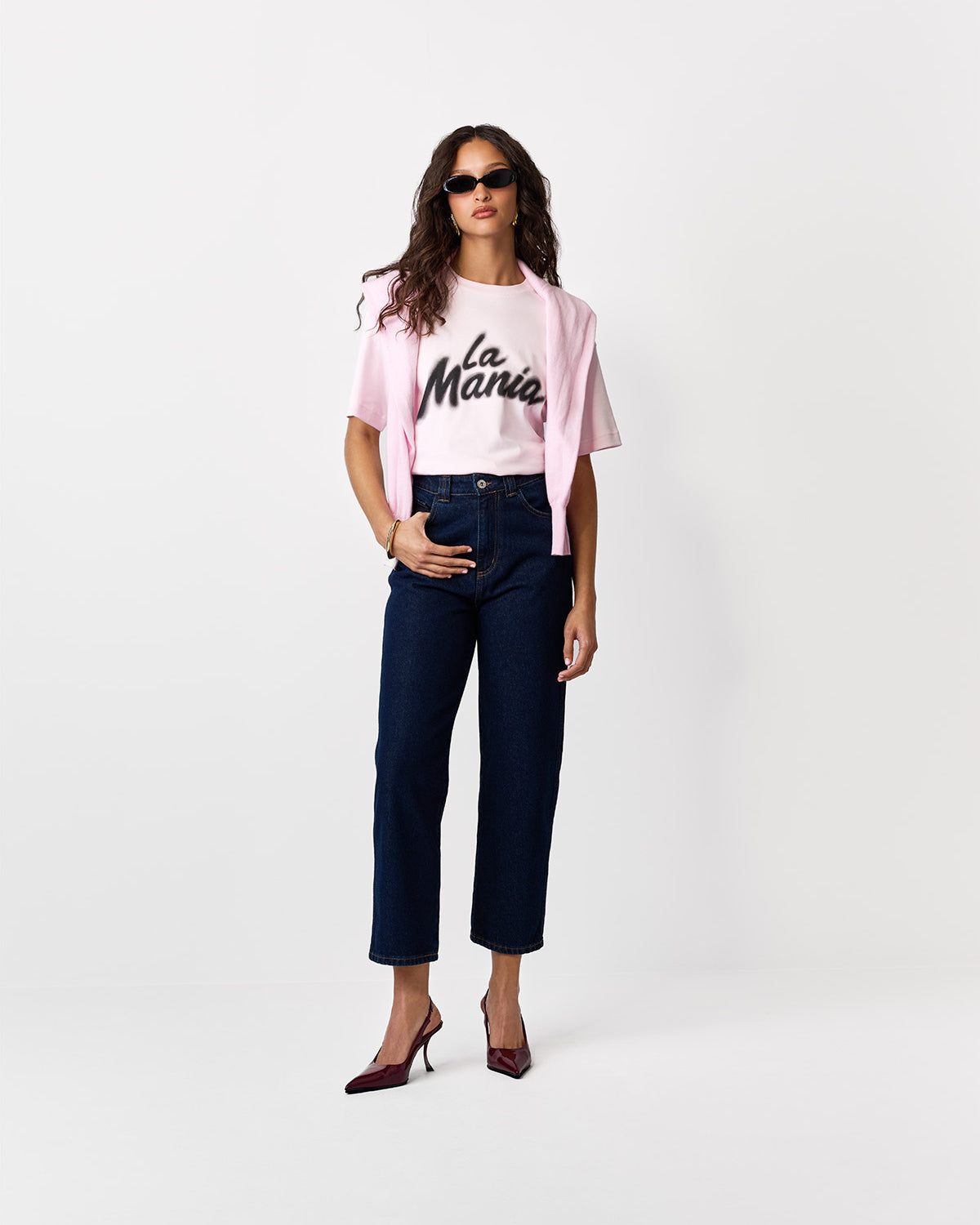 T-SHIRT SOLINE PASTEL PINK