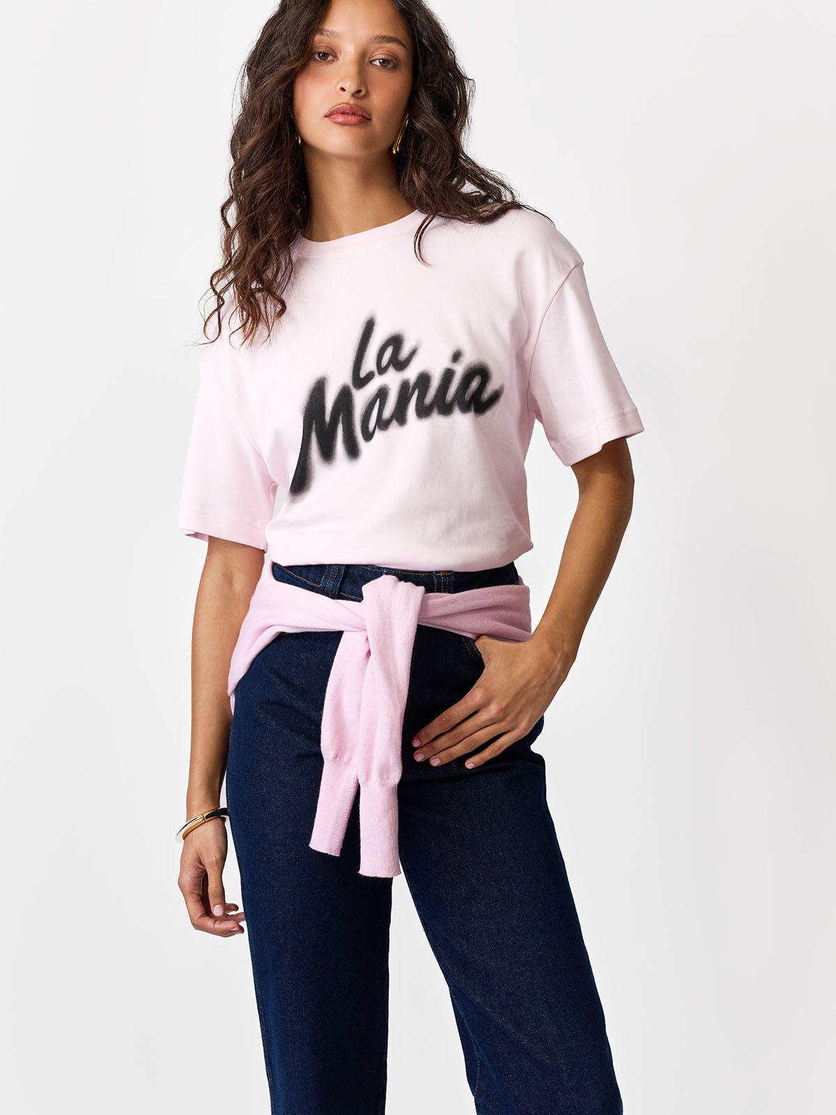 T-SHIRT SOLINE PASTEL PINK