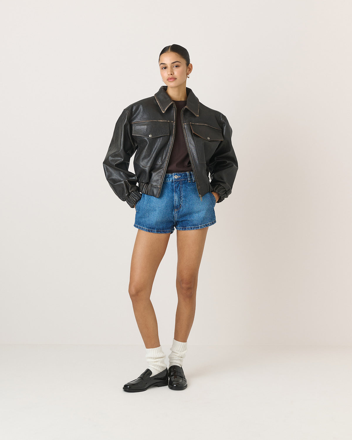 SZORTY JEANSOWE WALI BLUE