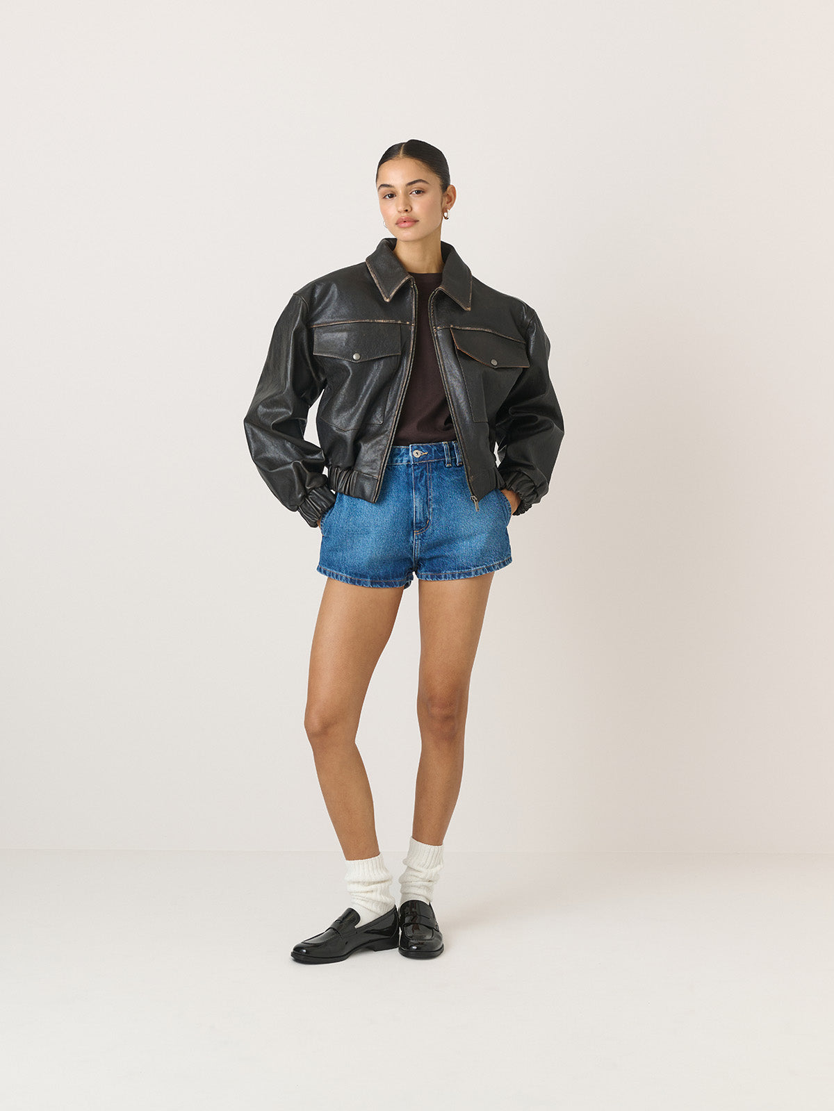 SZORTY JEANSOWE WALI BLUE