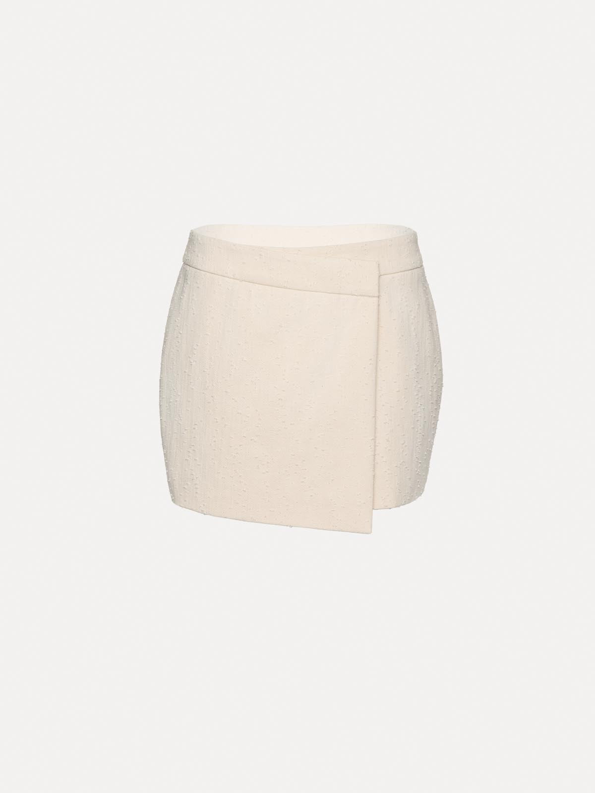 SPÓDNICA MINI TINELLA CREAM
